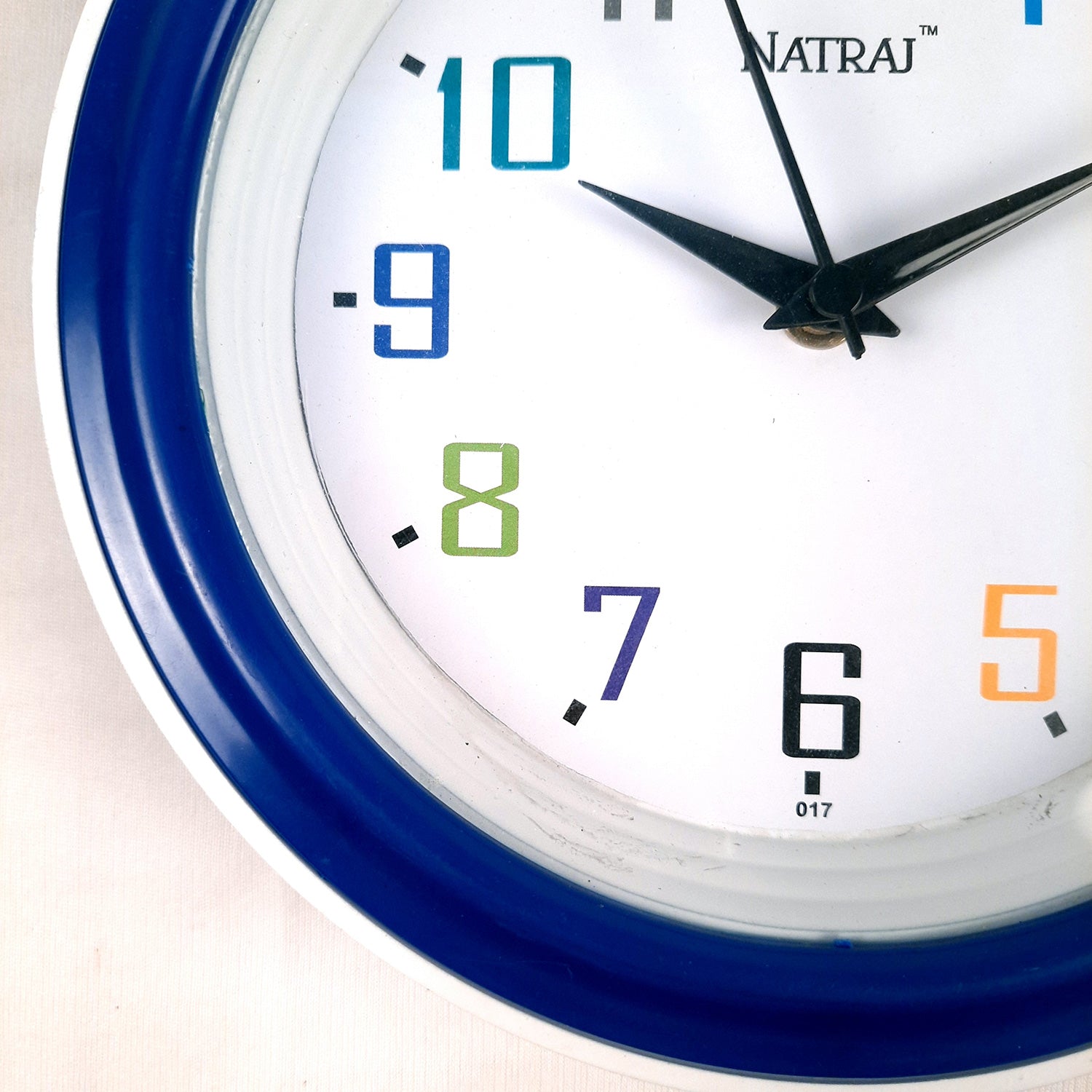 Wall Clock for Home | Wall Mount Analog Round Clock - For Living Room, Bedroom, Hall, Office Decor & Gift - 8 Inch - Apkamart