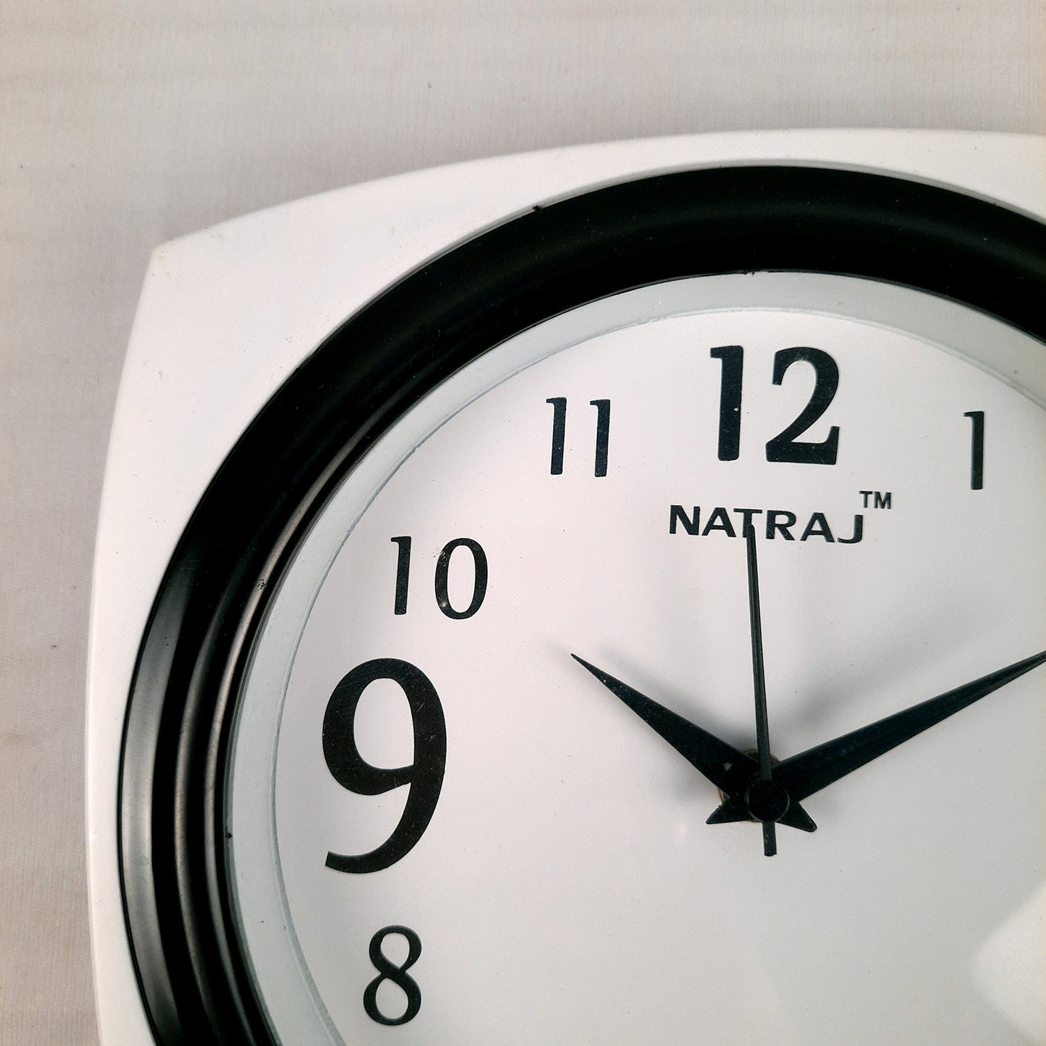 Wall Clock | Stylish Square Clock Wall Mount - For Home, Living Room, Bedroom, Office & Hall Decoration & Gifts - Apkamart