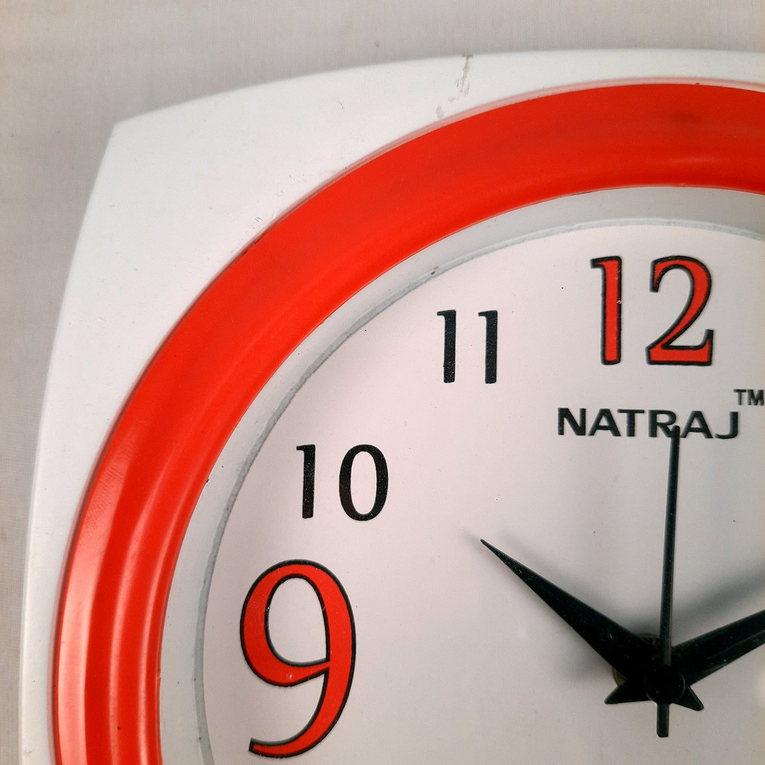 Wall Clock | Stylish Square Clock Wall Mount - For Home, Living Room, Bedroom, Office & Hall Decoration | Wedding & Housewarming Gift - 8 Inch - Apkamart