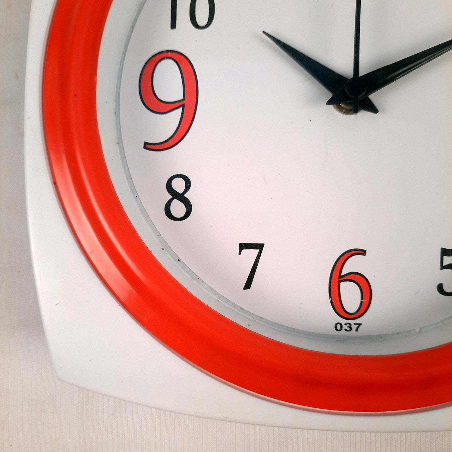 Wall Clock | Stylish Square Clock Wall Mount - For Home, Living Room, Bedroom, Office & Hall Decoration | Wedding & Housewarming Gift - 8 Inch - Apkamart