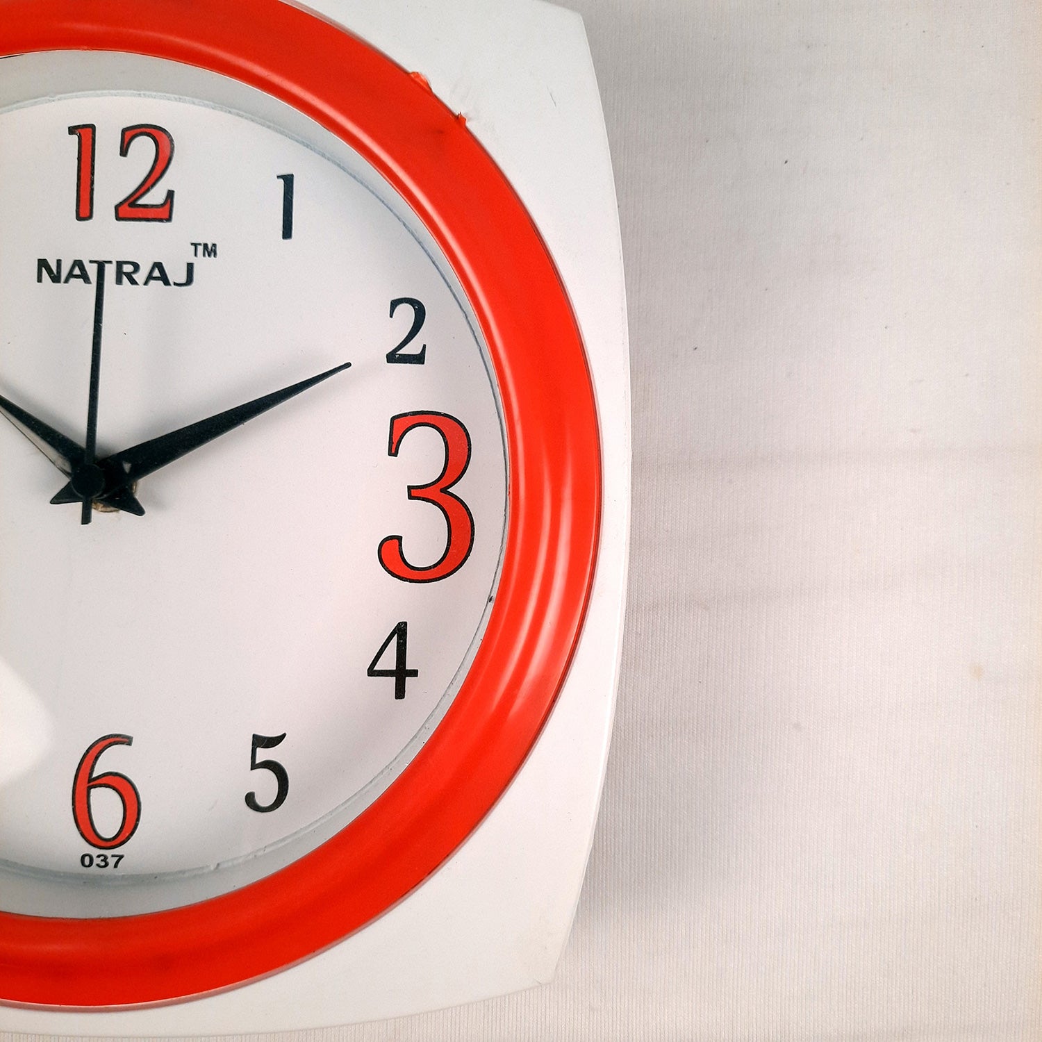 Wall Clock | Stylish Square Clock Wall Mount - For Home, Living Room, Bedroom, Office & Hall Decoration | Wedding & Housewarming Gift - 8 Inch - Apkamart