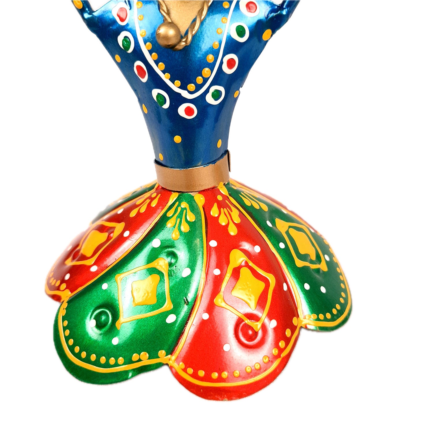 Showpiece Figurine - Dancing Girls / Dolls | Decorative Show piece for Home, Bedroom, Living Room, Office Desk & Table | Gifts For Wedding, Housewarming & Festivals- 7 Inch (Set of 3) - Apkamart