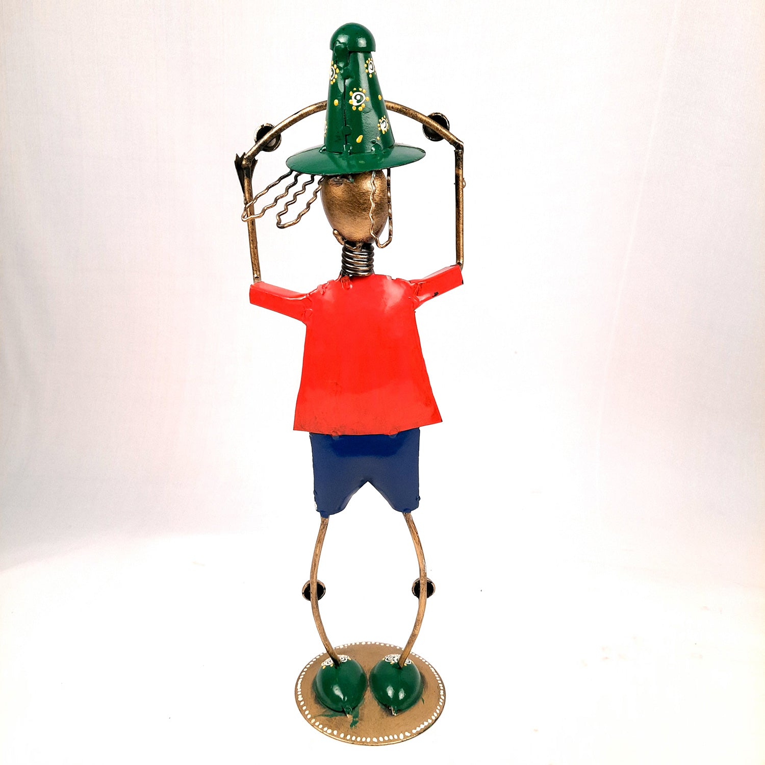 Showpiece - Circus Joker Juggling Balls Design | Decorative Figurines - For Home, Table, Living Room & TV Unit | Show Piece For Office Desk & Gifts- 18 Inch - Apkamart #Style_Design 1 - Pack of 2