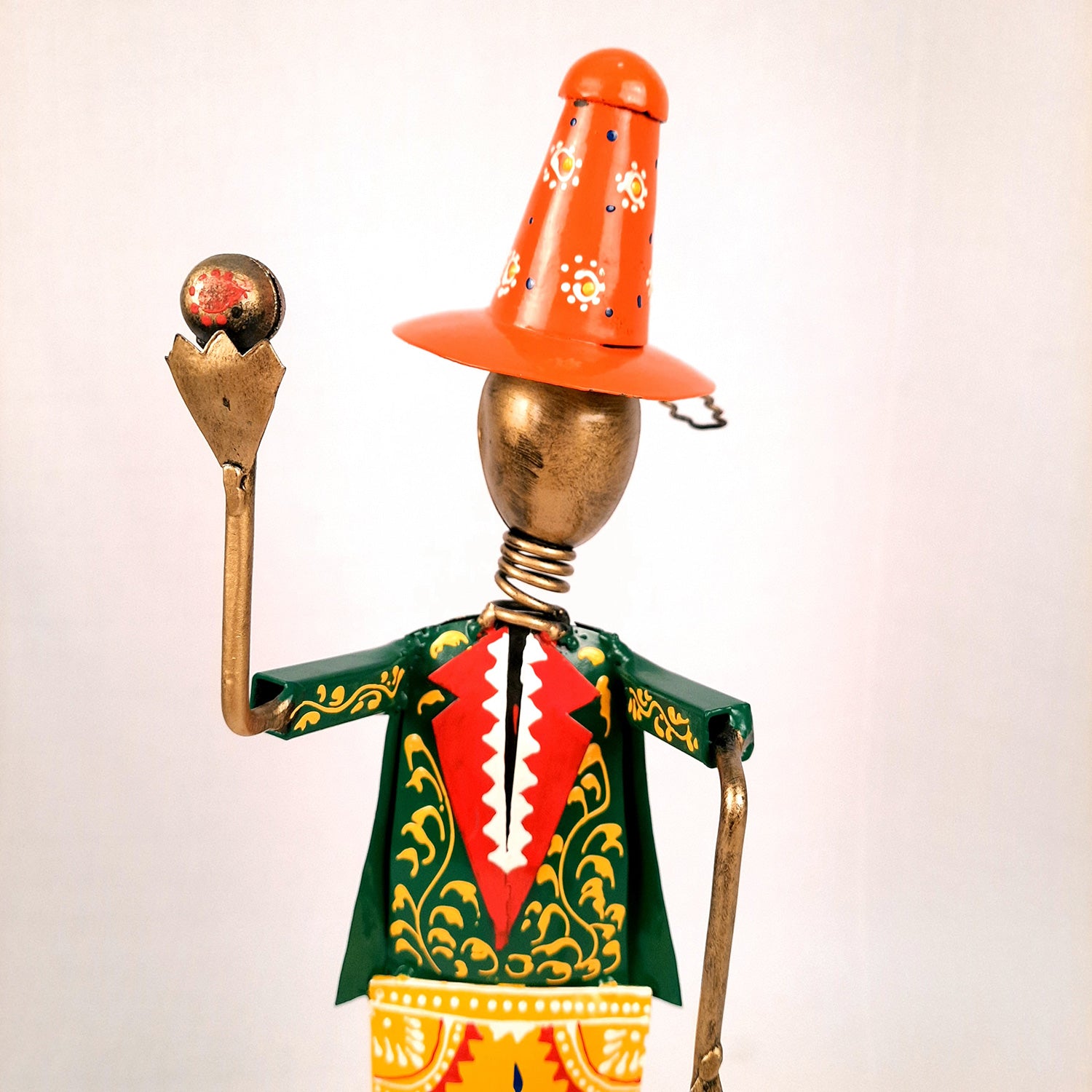 Showpiece - Circus Joker Juggling Balls Design | Decorative Figurines - For Home, Table, Living Room & TV Unit | Show Piece For Office Desk & Gifts- 18 Inch - Apkamart #Style_Design 1 - Pack of 2