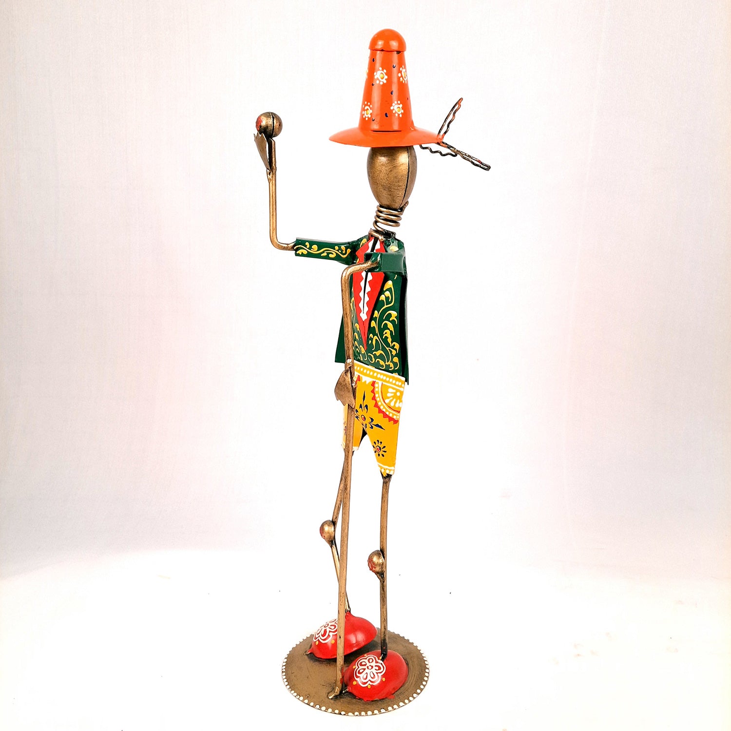 Showpiece - Circus Joker Juggling Balls Design | Decorative Figurines - For Home, Table, Living Room & TV Unit | Show Piece For Office Desk & Gifts- 18 Inch - Apkamart #Style_Design 1 - Pack of 2