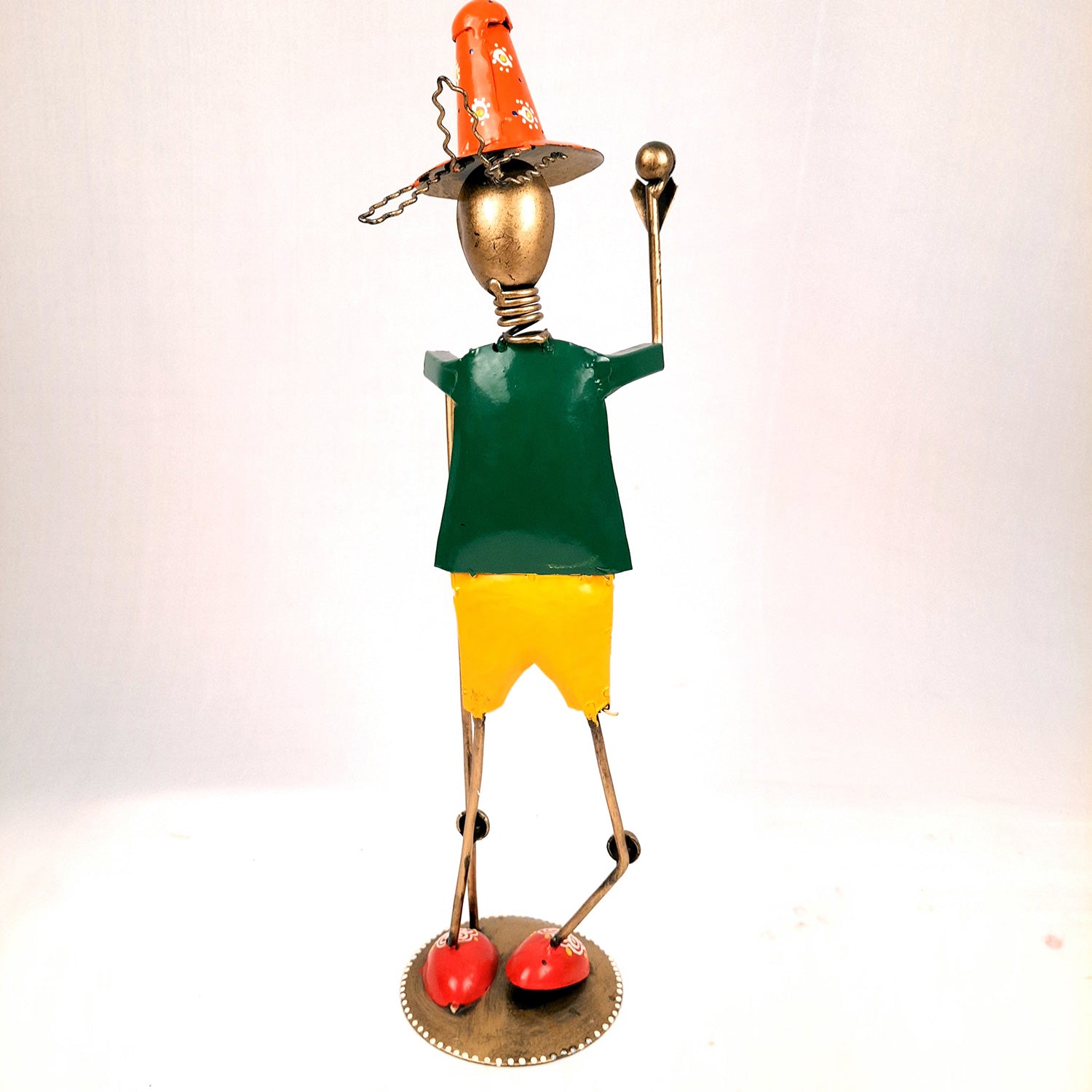 Showpiece - Circus Joker Juggling Balls Design | Decorative Figurines - For Home, Table, Living Room & TV Unit | Show Piece For Office Desk & Gifts- 18 Inch - Apkamart #Style_Design 1 - Pack of 2