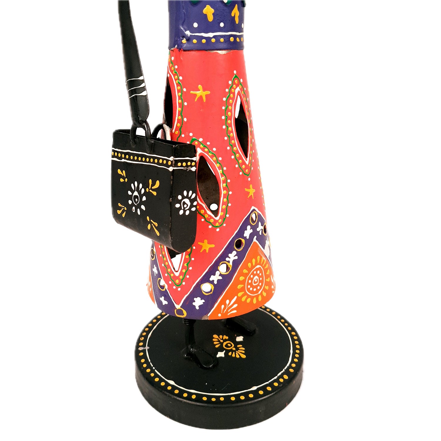 Girl Holding Umbrella Showpiece | Decorative Figurines - For Home, Table, Living Room & TV Unit| Show Piece For Office Desk Decor | Gifts For Her - 16 Inch - Apkamart