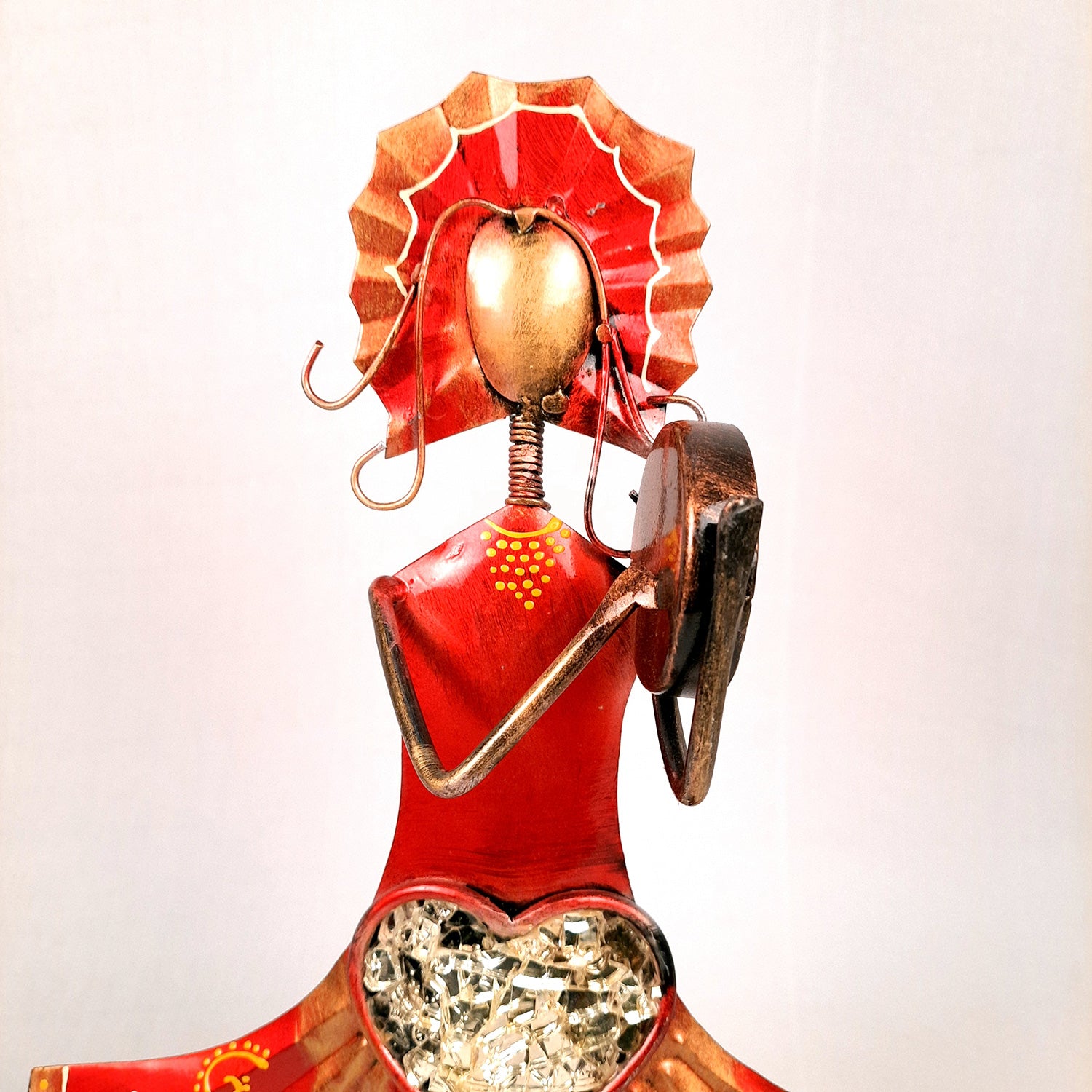 Musician Showpiece - Russian Musicians Playing Musical Instruments | Decorative Figurines - For Home, Table, Living Room, TV Unit, Bedroom Decor | Handicraft Gifts -14 Inch (Set of 3) - Apkamart