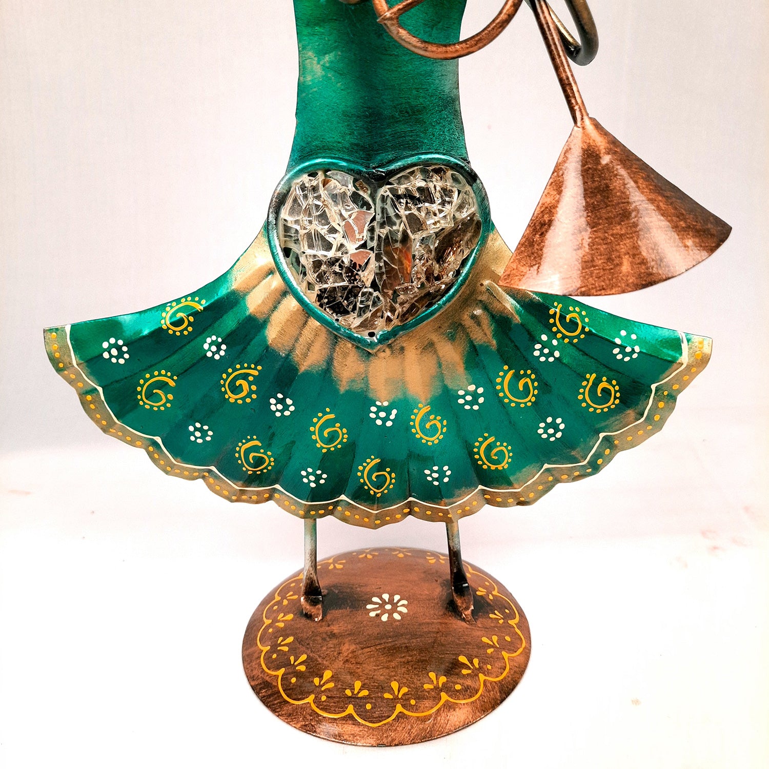 Musician Showpiece - Russian Musicians Playing Musical Instruments | Decorative Figurines - For Home, Table, Living Room, TV Unit, Bedroom Decor | Handicraft Gifts -14 Inch (Set of 3) - Apkamart