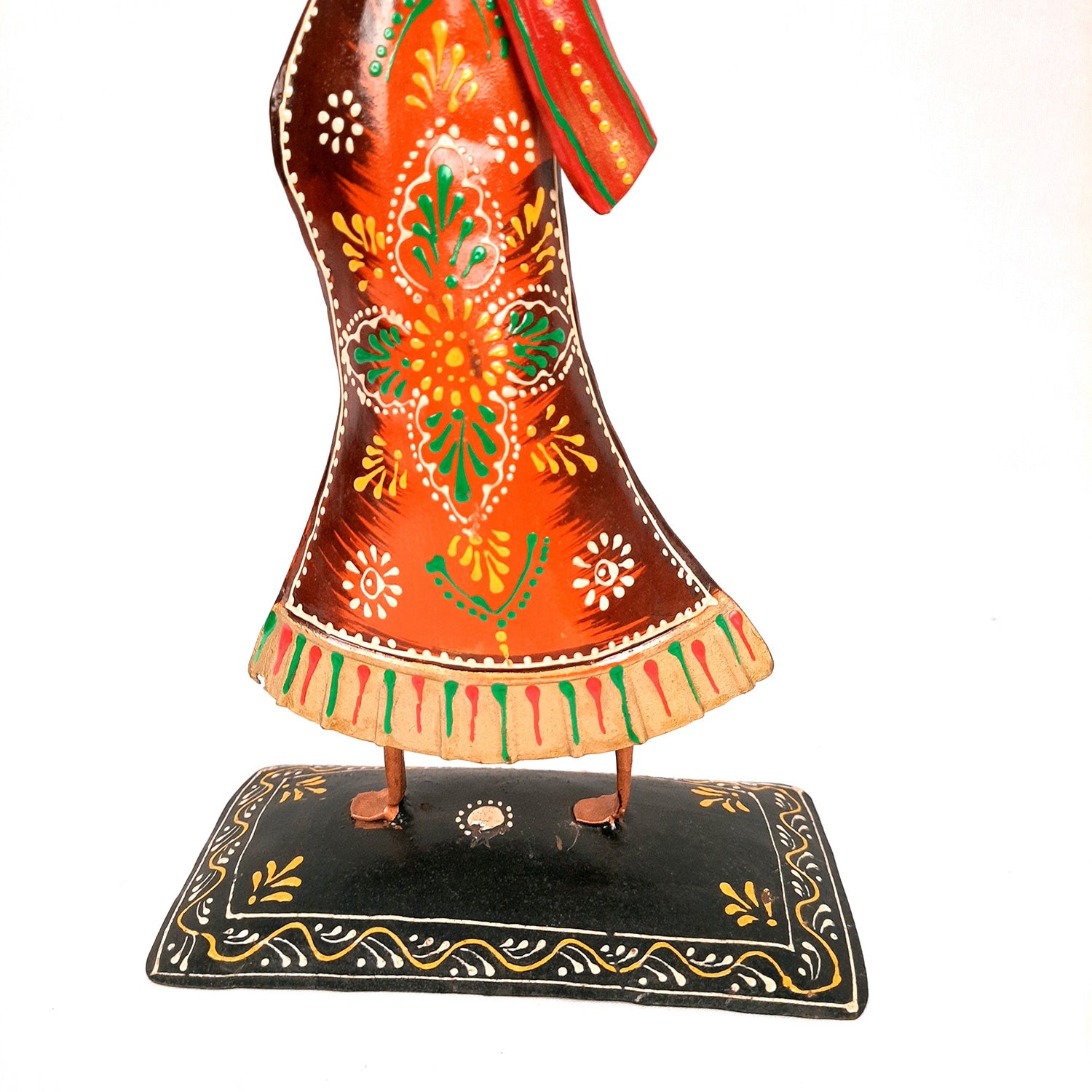 Showpiece Figurine - Dancing Lady | Female Figurines | Decorative Showpieces - for Home, Bedroom, Living Room, Office Desk & Table | Gifts For Housewarming & Festivals - 20 Inch - Apkamart