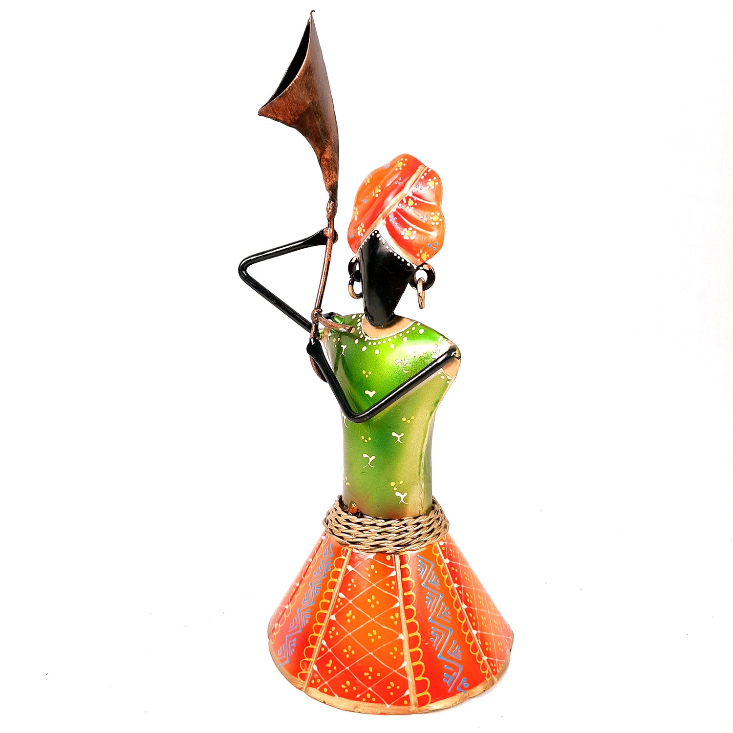 Showpiece Royal Musicians Set | Decorative Figurine - For Home, Table, Living Room & TV Unit | Showpieces For Gifts - 13 Inch (Set of 2) - Apkamart