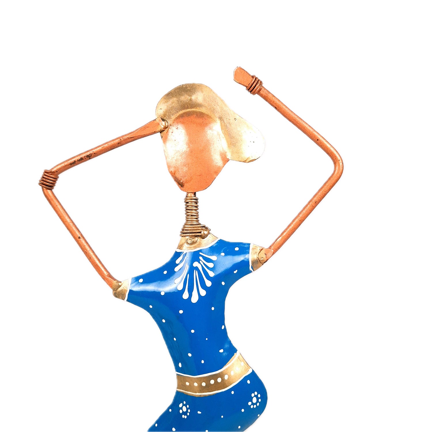 Showpiece Set - Dancing Girl Figurines | Decorative Showpieces - for Home, Bedroom, Living Room, Office Desk & Table | Gifts For Wedding, Housewarming - 15 Inch (Set of 2) - Apkamart