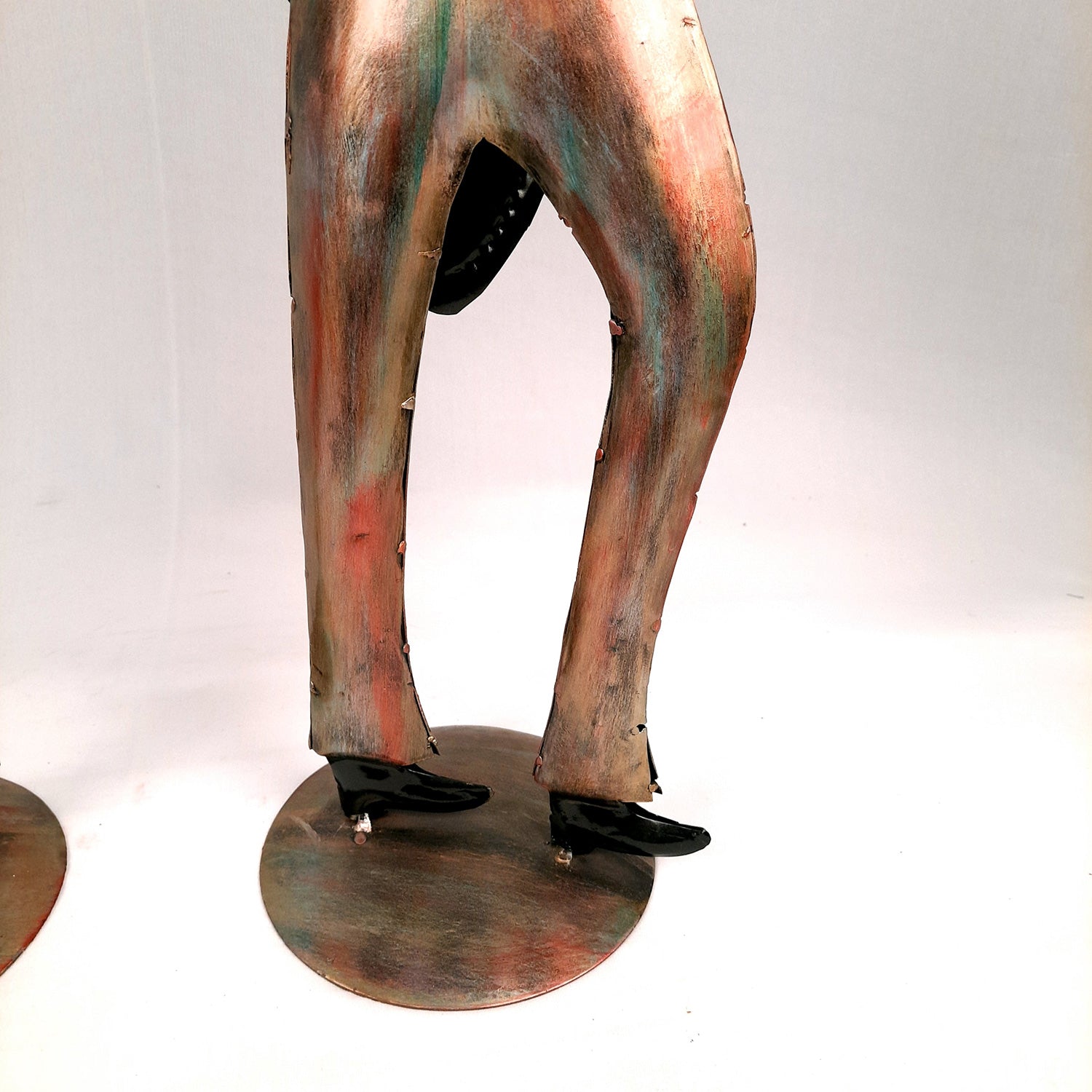 Showpiece Musician Playing Musical Instruments| Big Decorative Figurine - For Home, Corner Decor, Living Room, Bar, Restaurant Decoration & Gifts - 25 Inch (Set of 2)- Apkamart