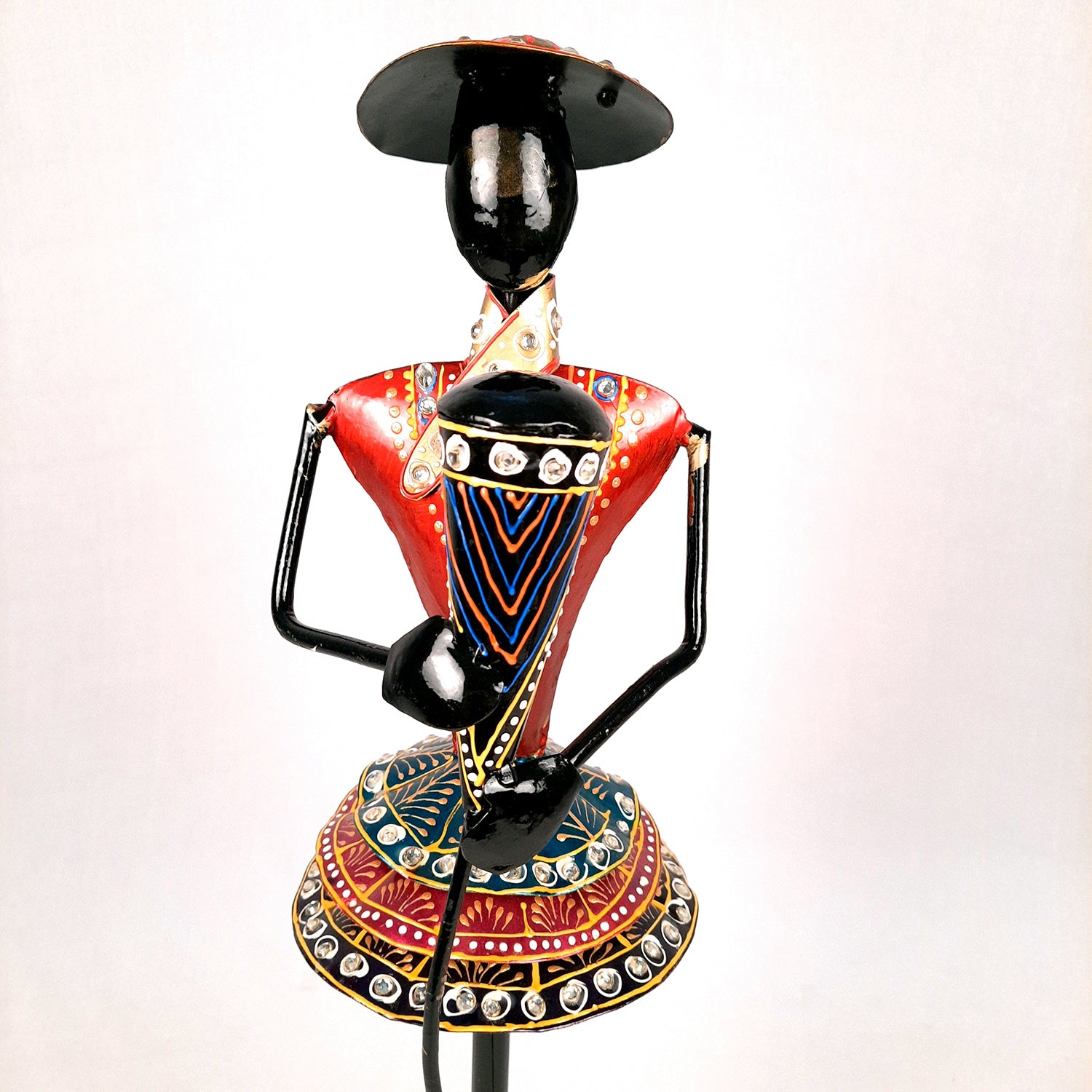 Showpiece Figurines Musician Set | Long Showpieces for Home, Table, Living Room, TV Unit & Bedroom Decor | Decorative Show piece for Gifts - 21 Inch (Set of 3) - Apkamart