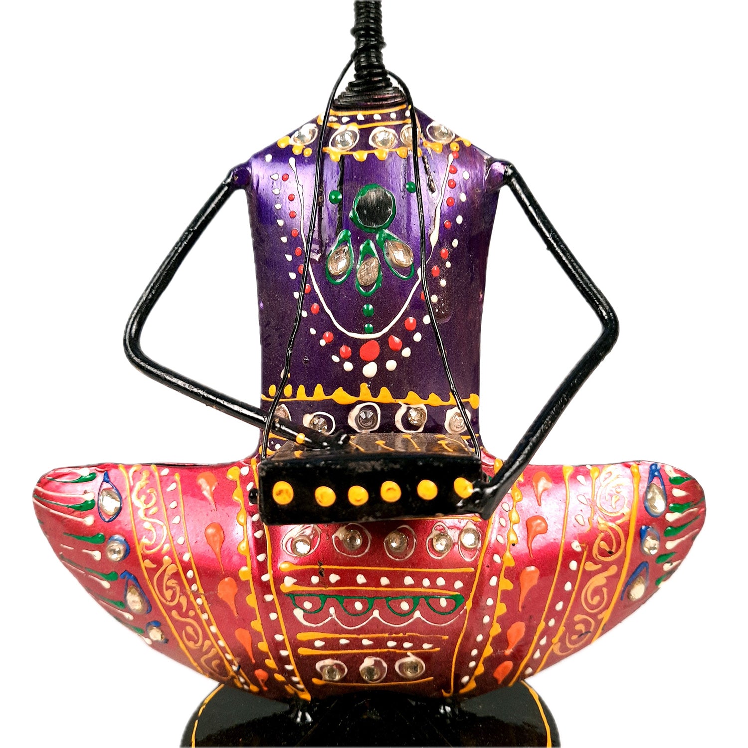 Showpiece Musician For Home Decor | Handicraft Figurines - For Table, Living Room, Bedroom & TV Unit| Show Piece For Office Desk & Gifts - 11 Inch - Apkamart