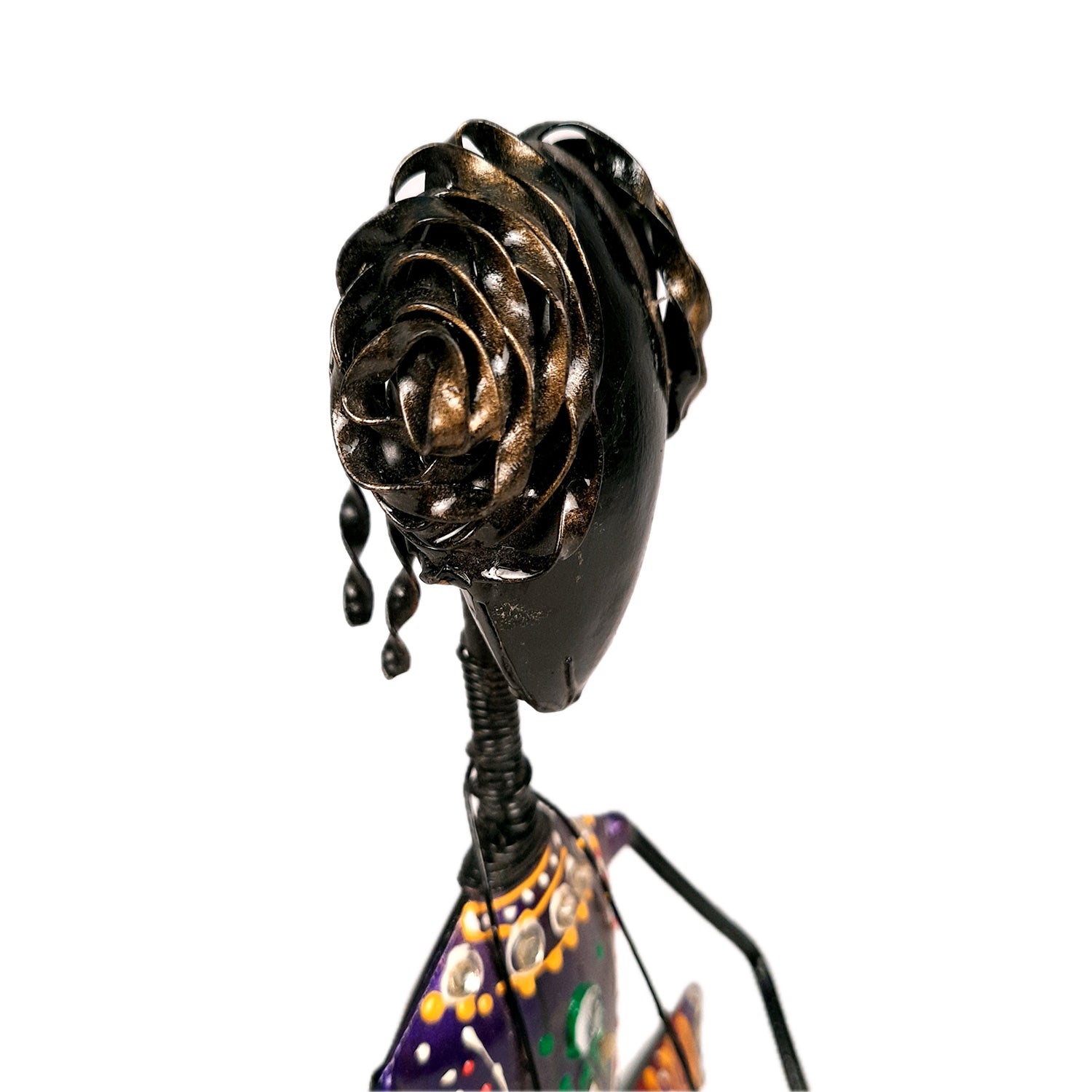 Showpiece Musician For Home Decor | Handicraft Figurines - For Table, Living Room, Bedroom & TV Unit| Show Piece For Office Desk & Gifts - 11 Inch - Apkamart