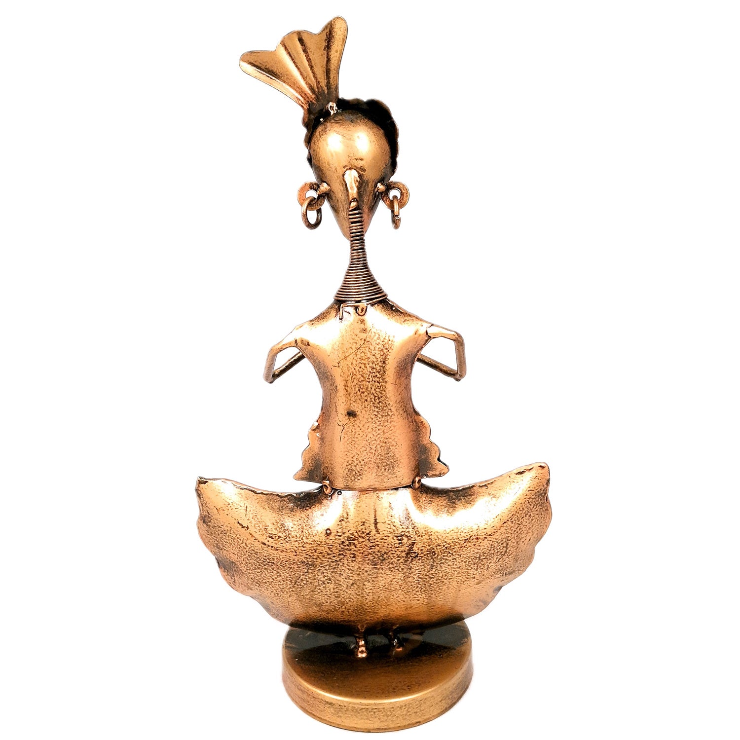 Showpiece Figurines - Musician Playing Shehnai | Handicraft Showpieces - For Table, Living Room, Bedroom & TV Unit Decor | Show Piece For Gifts - 12 Inch - Apkamart