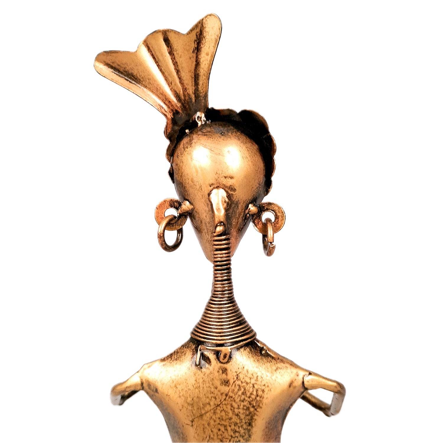 Showpiece Figurines - Musician Playing Shehnai | Handicraft Showpieces - For Table, Living Room, Bedroom & TV Unit Decor | Show Piece For Gifts - 12 Inch - Apkamart