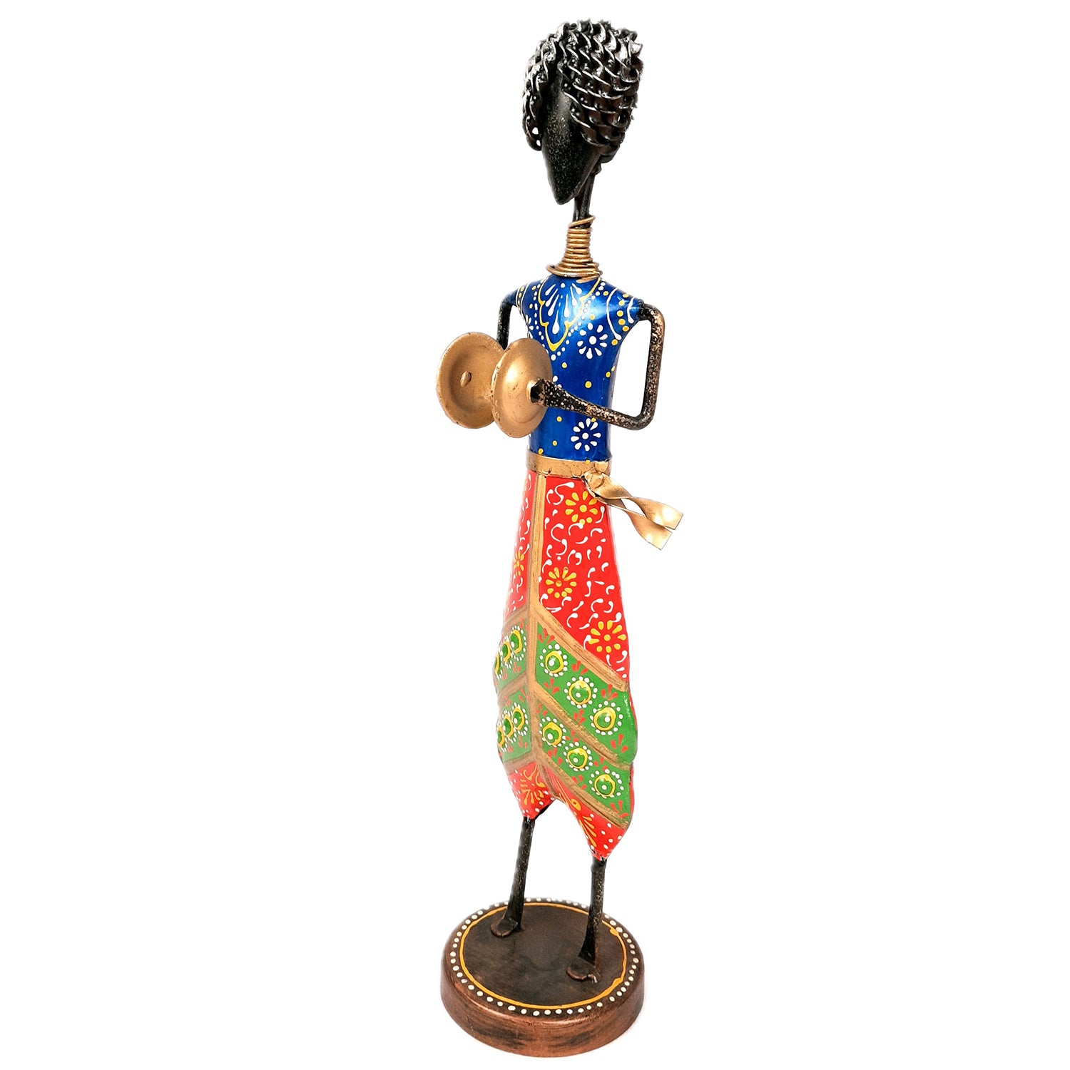 Decorative Showpiece Musician Design | Figurine for Home, Living Room, TV unit & Bedroom | Show Piece For Office Desk & Gifts - 13 Inch - Apkamart