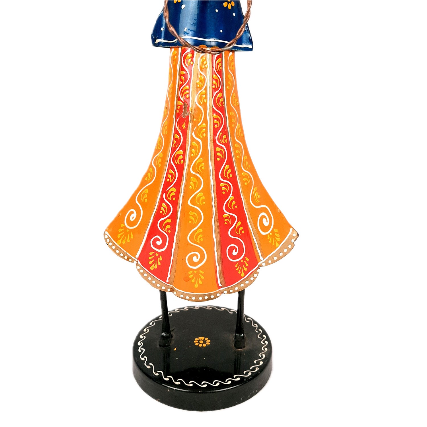 Showpiece Figurine - Musician Set | Decorative Show piece for Home, Bedroom, Living Room, Office Desk & Table | Gifts For Wedding, Housewarming & Festivals - 16 Inch (Set of 2) - Apkamart