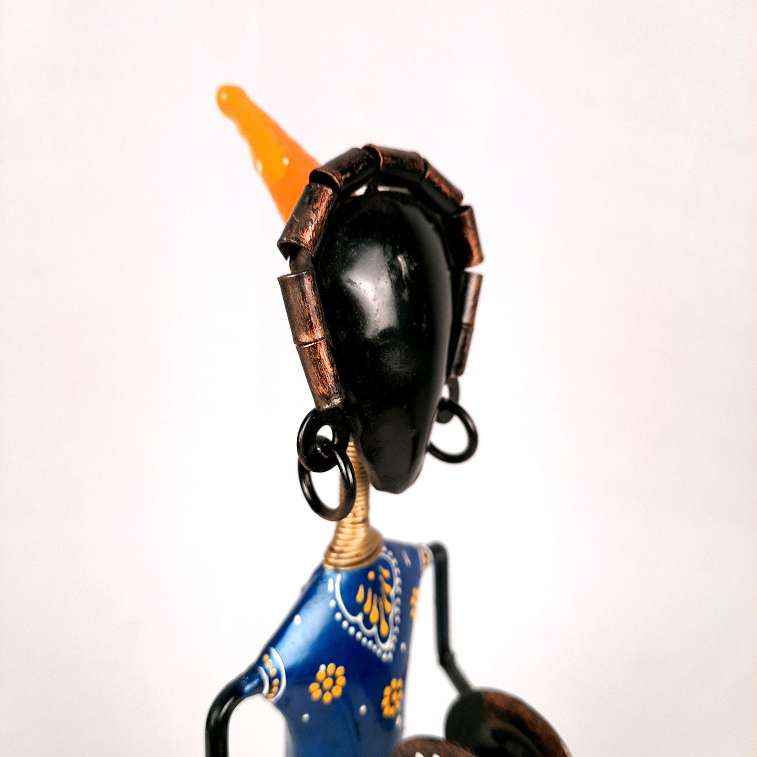 Showpiece Figurine - Musician Set | Decorative Show piece for Home, Bedroom, Living Room, Office Desk & Table | Gifts For Wedding, Housewarming & Festivals - 16 Inch (Set of 2) - Apkamart