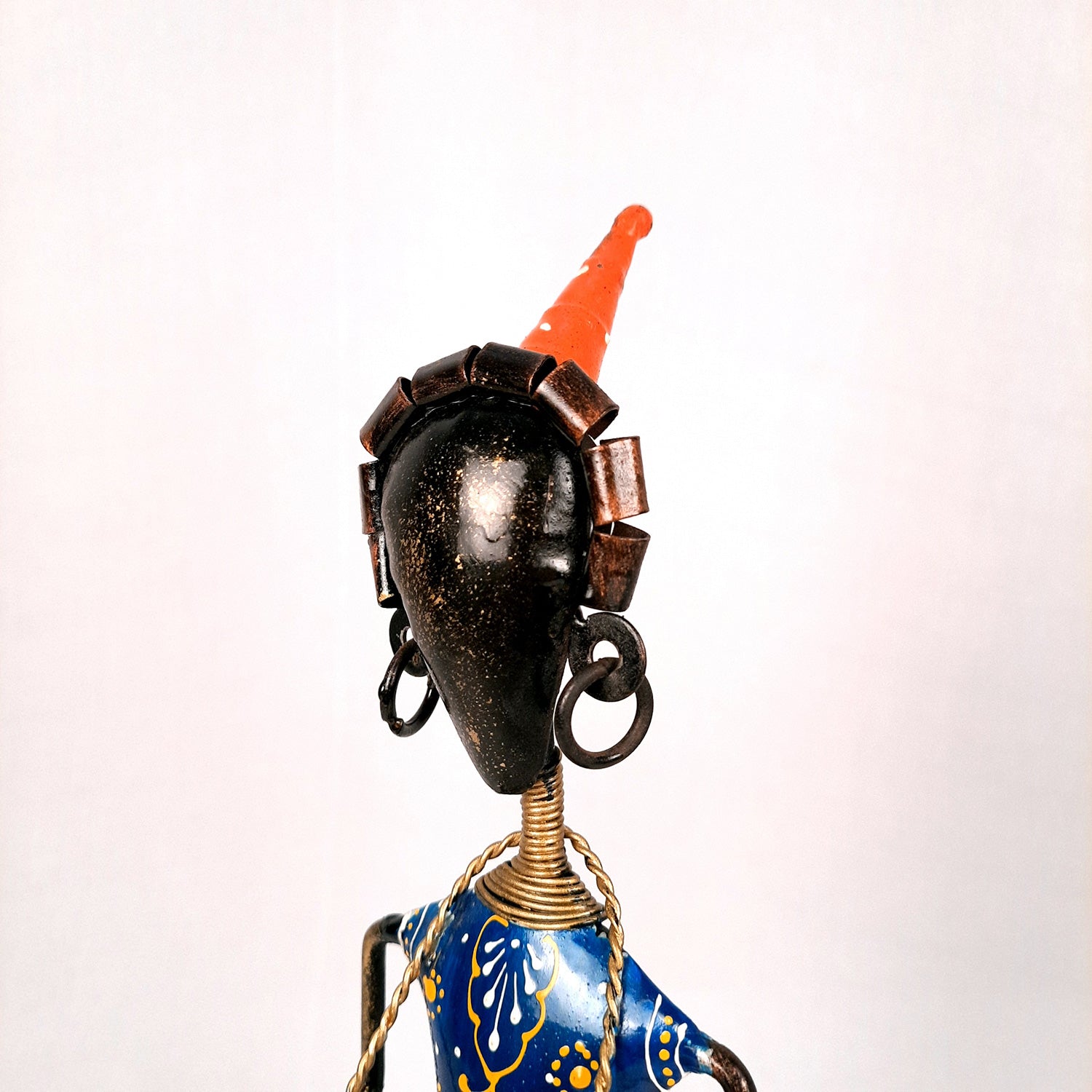 Showpiece Figurine - Musician Set | Decorative Show piece for Home, Bedroom, Living Room, Office Desk & Table | Gifts For Wedding, Housewarming & Festivals - 16 Inch (Set of 2) - Apkamart