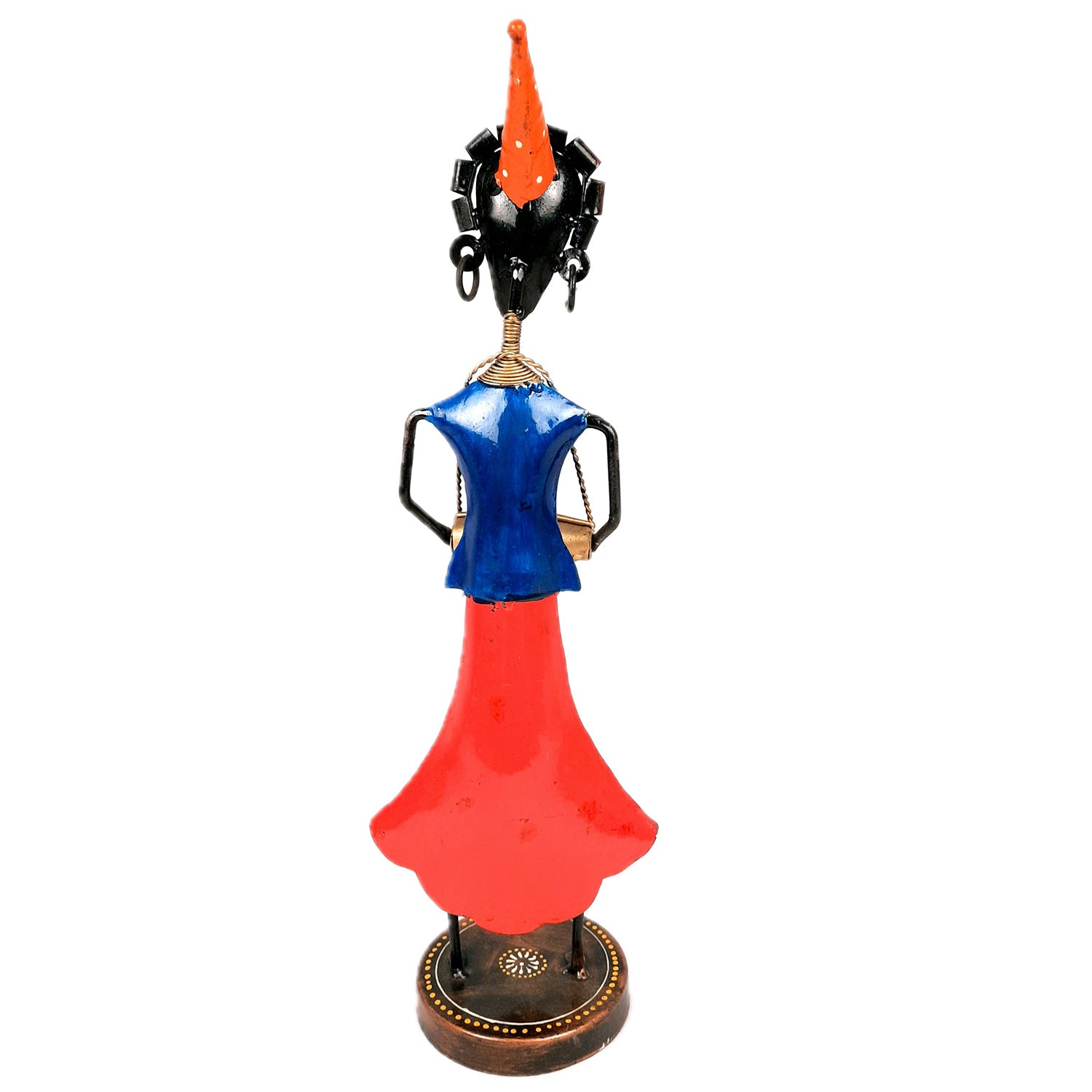 Showpiece Figurine - Musician Set | Decorative Show piece for Home, Bedroom, Living Room, Office Desk & Table | Gifts For Wedding, Housewarming & Festivals - 16 Inch (Set of 2) - Apkamart