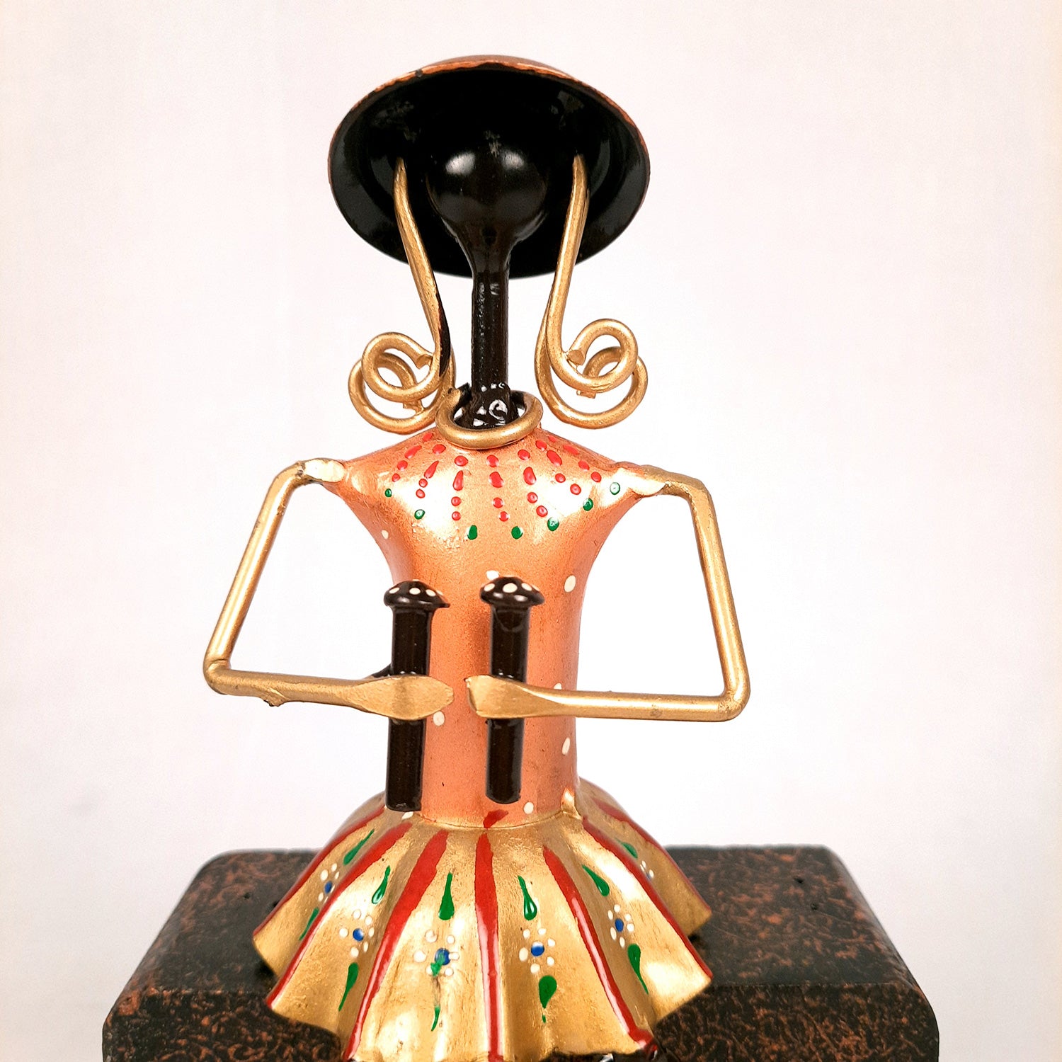 Showpiece Cum Wall Hanging For Home Decor | Handicraft Figurines - For Table, Living Room, Bedroom & TV Unit Decor | Show Piece For Gifts - 12 Inch - Apkamart