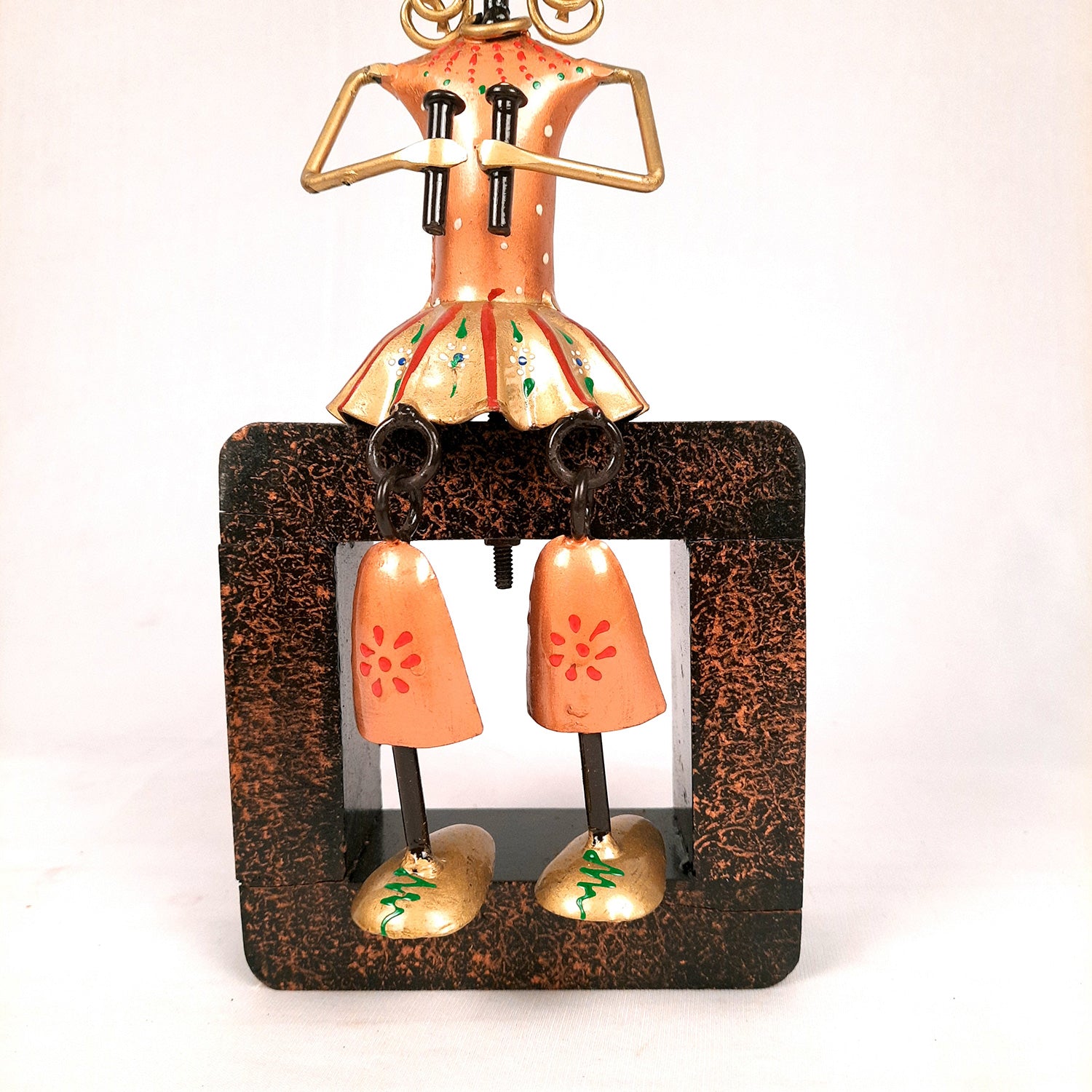 Showpiece Cum Wall Hanging For Home Decor | Handicraft Figurines - For Table, Living Room, Bedroom & TV Unit Decor | Show Piece For Gifts - 12 Inch - Apkamart