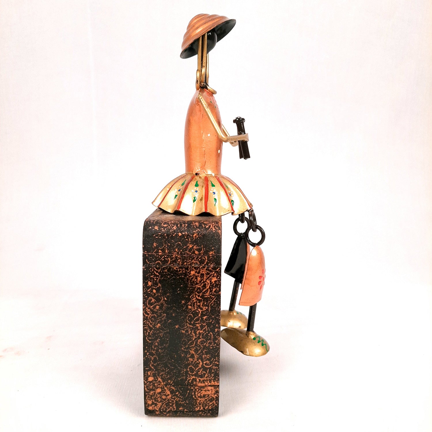 Showpiece Cum Wall Hanging For Home Decor | Handicraft Figurines - For Table, Living Room, Bedroom & TV Unit Decor | Show Piece For Gifts - 12 Inch - Apkamart