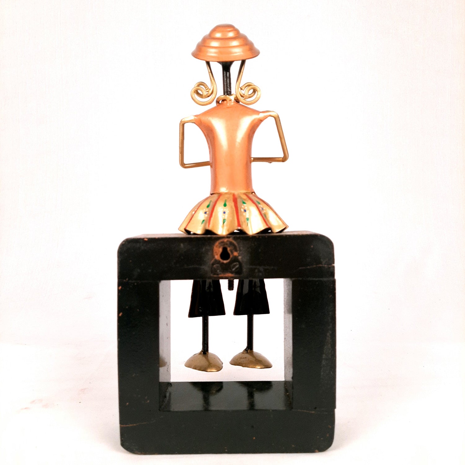 Showpiece Cum Wall Hanging For Home Decor | Handicraft Figurines - For Table, Living Room, Bedroom & TV Unit Decor | Show Piece For Gifts - 12 Inch - Apkamart