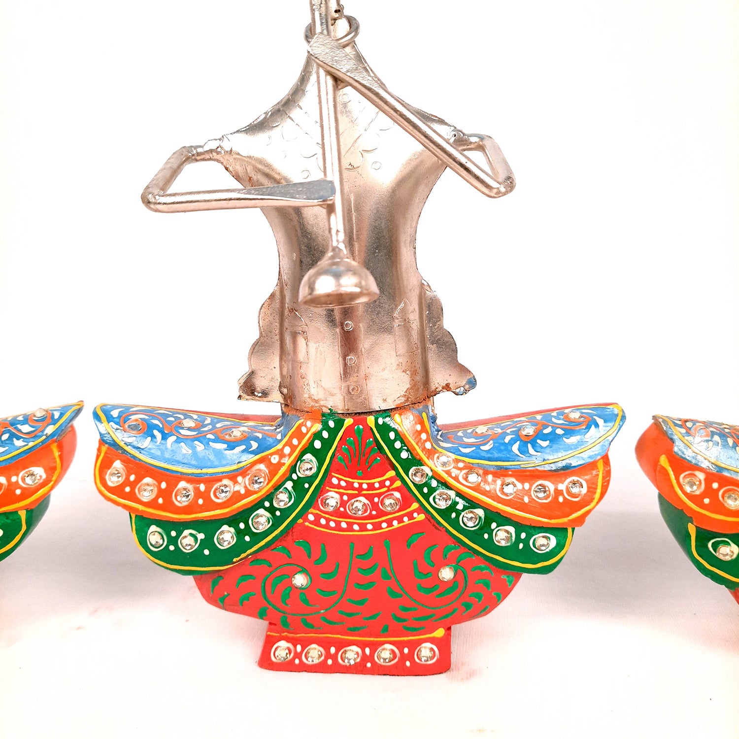 Showpiece Figurine - Rajasthani Musicians | Decorative Show piece for Home, Bedroom, Living Room, Office Desk & Table Decor | Gifts For Wedding, Housewarming & Festivals- 13 Inch (Set of 3)