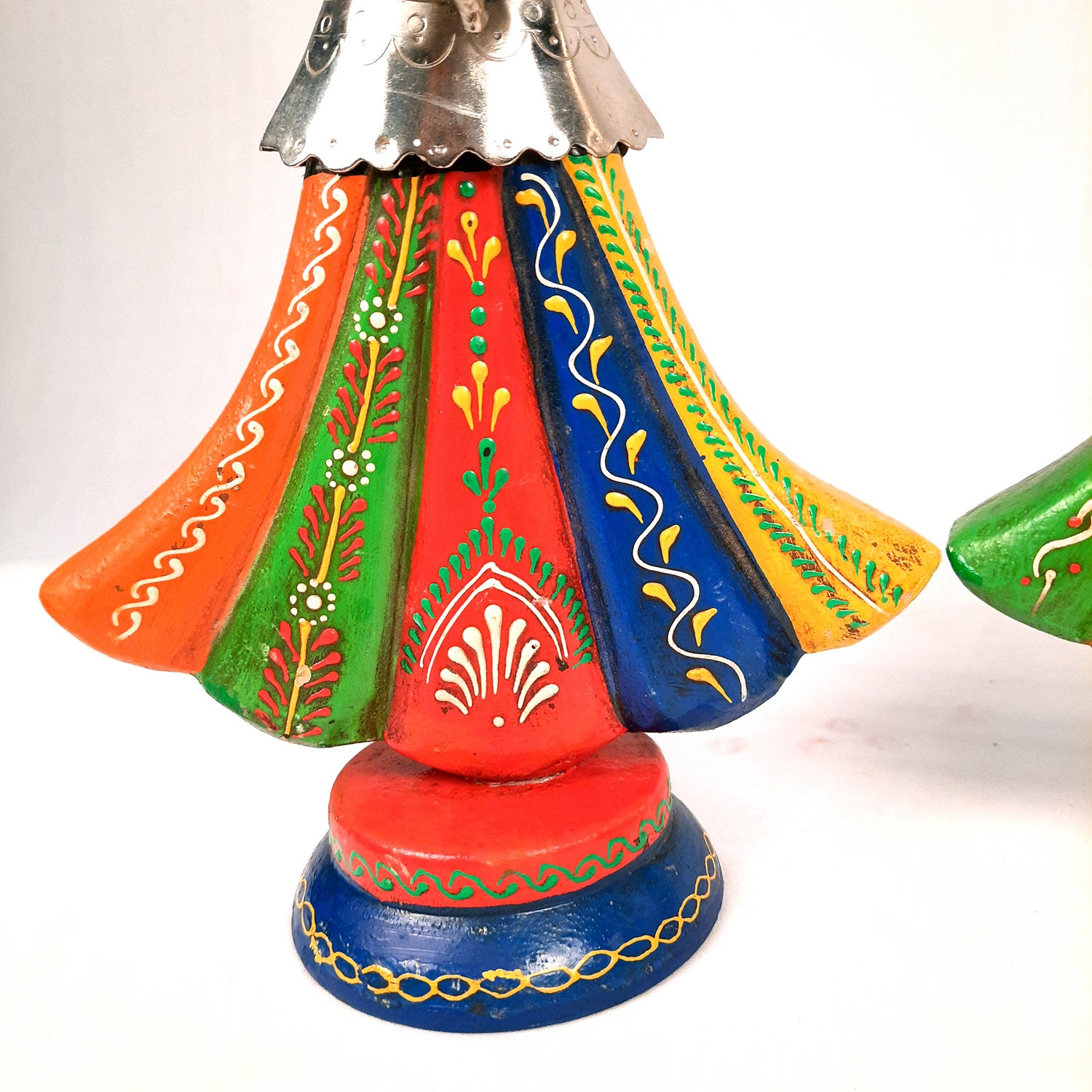 Showpiece Musician Girls Set For Home Decor | Handicraft Figurines - For Table, Living Room, Bedroom & TV Unit Decor | Show Piece For Office Desk & Gifts - 13 Inch (Set of 3) - Apkamart