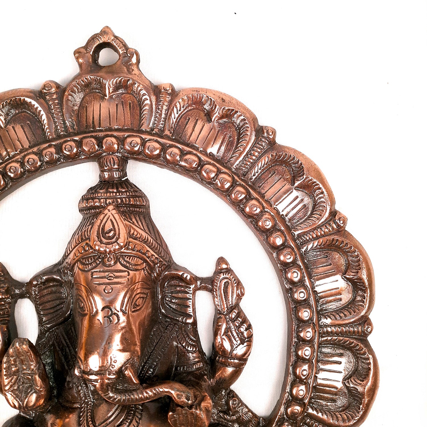 Lord Ganesh Wall Hanging Idol | Ganesha Wall Idol - for Home, Living Room, Entrance, Main Door - Apkamart