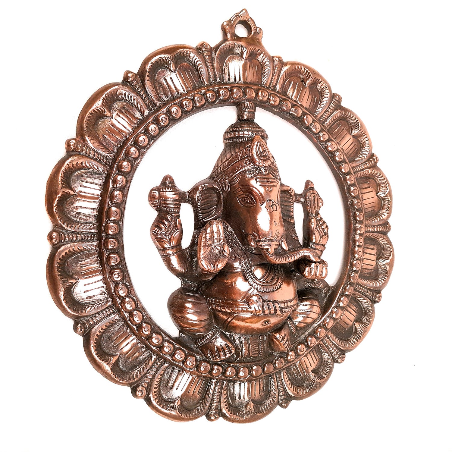 Lord Ganesh Wall Hanging Idol | Ganesha Wall Idol - for Home, Living Room, Entrance, Main Door - Apkamart