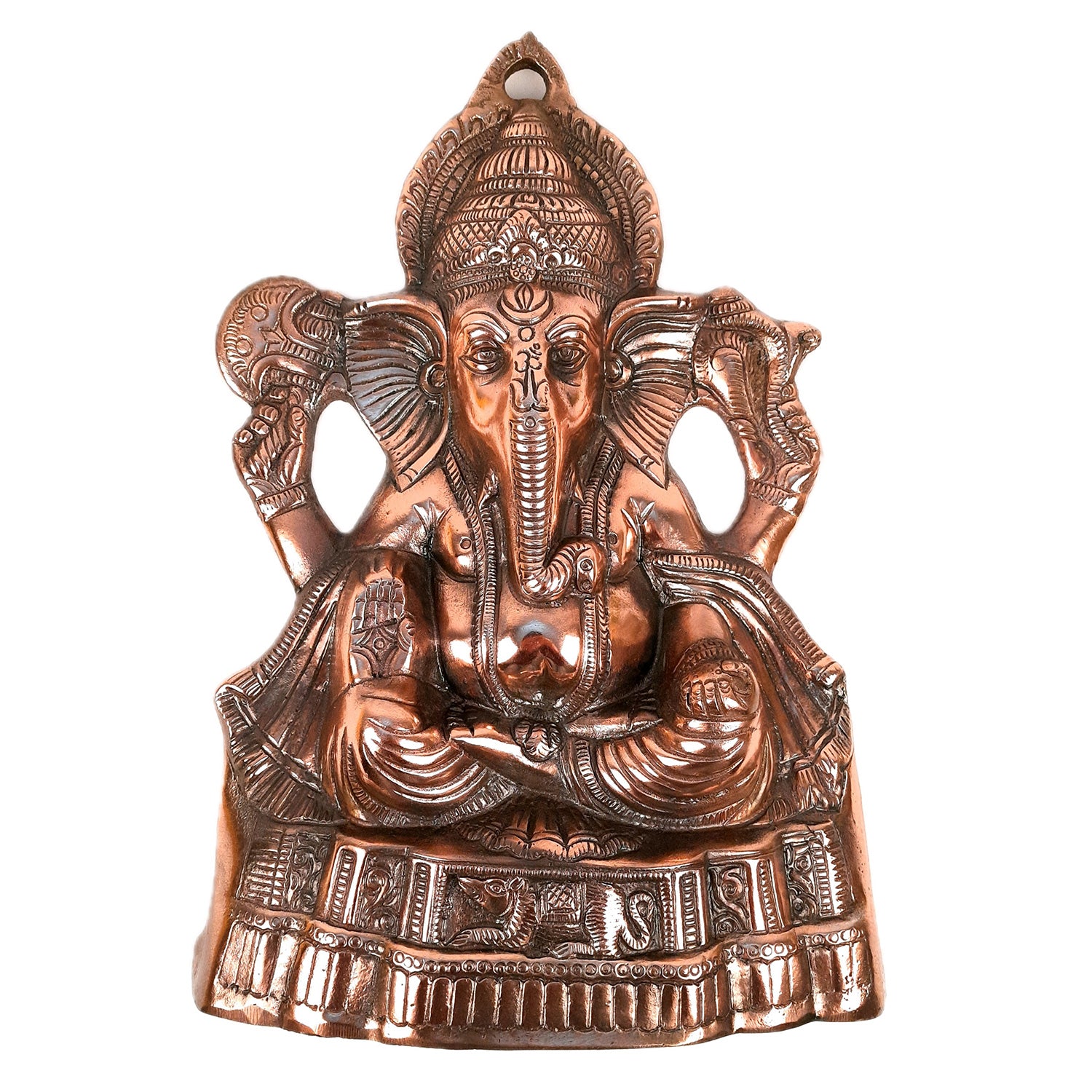 Ganesh Wall Hanging Murti | Shri Ganesha Wall Decor Statue - Apkamart