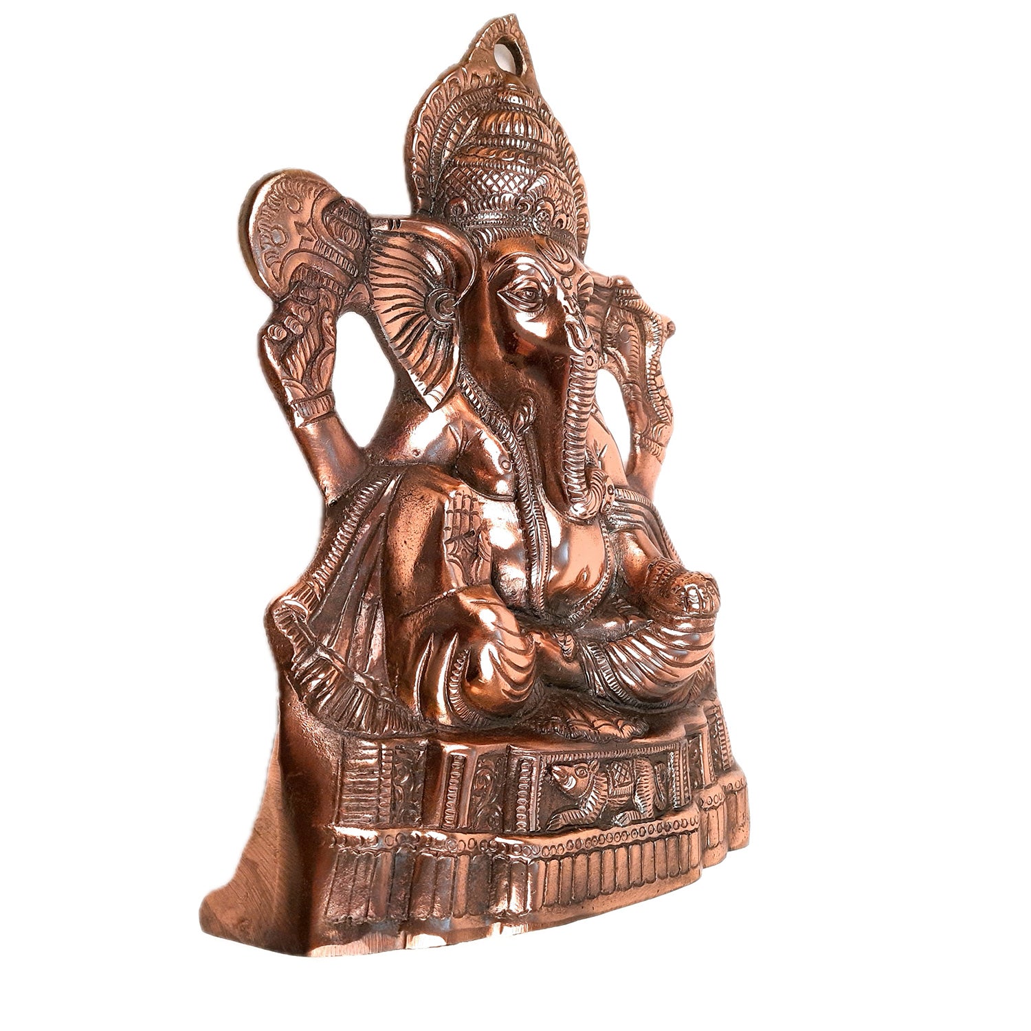 Ganesh Wall Hanging Murti | Shri Ganesha Wall Decor Statue - Apkamart