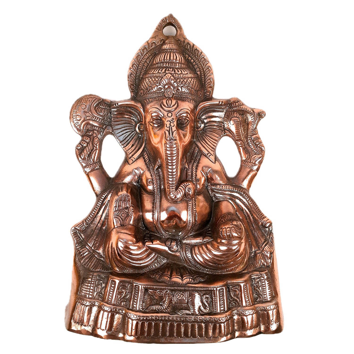 Ganesh Wall Hanging Murti | Shri Ganesha Wall Decor Statue - Apkamart