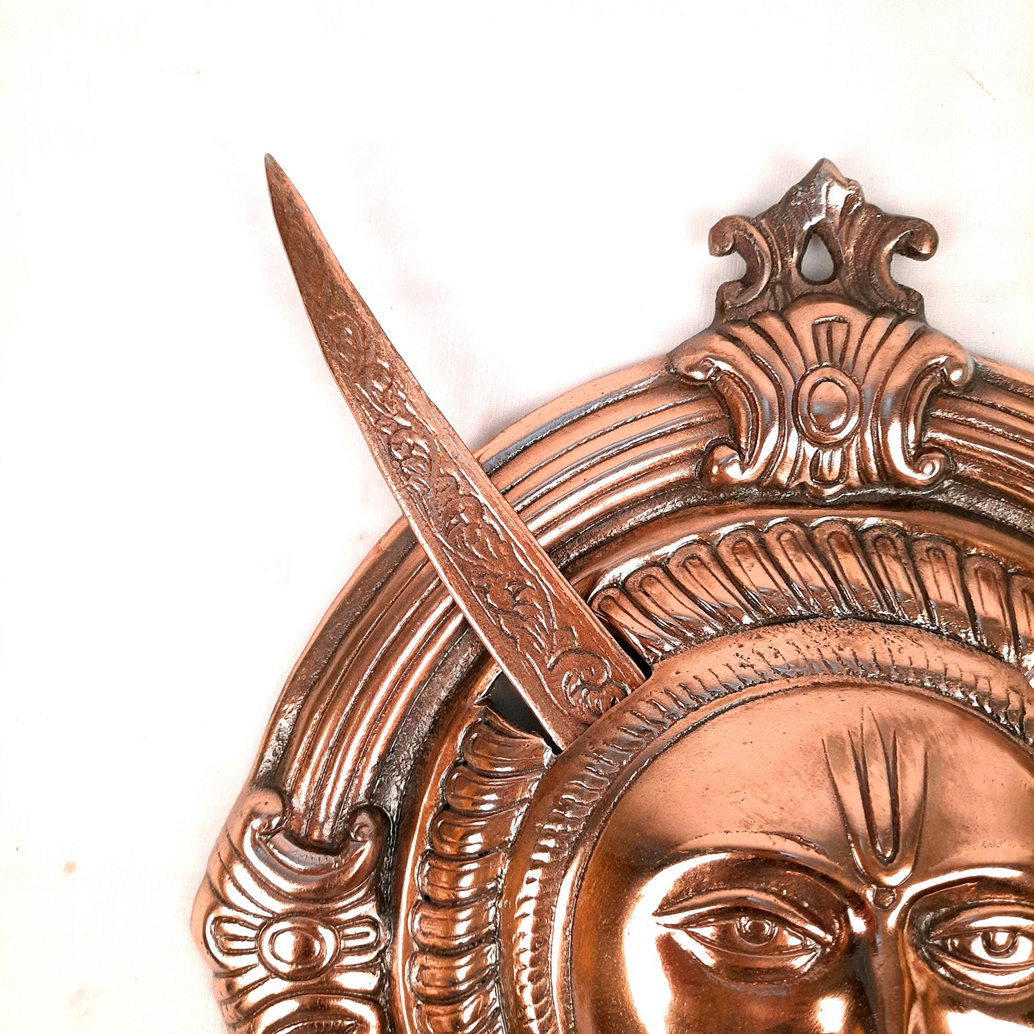 Dhal Talwar Wall Hanging | Sword & Shield Wall Mount Hangings - For Home, Living Room, Wall Decor & Gifts - Apkamart