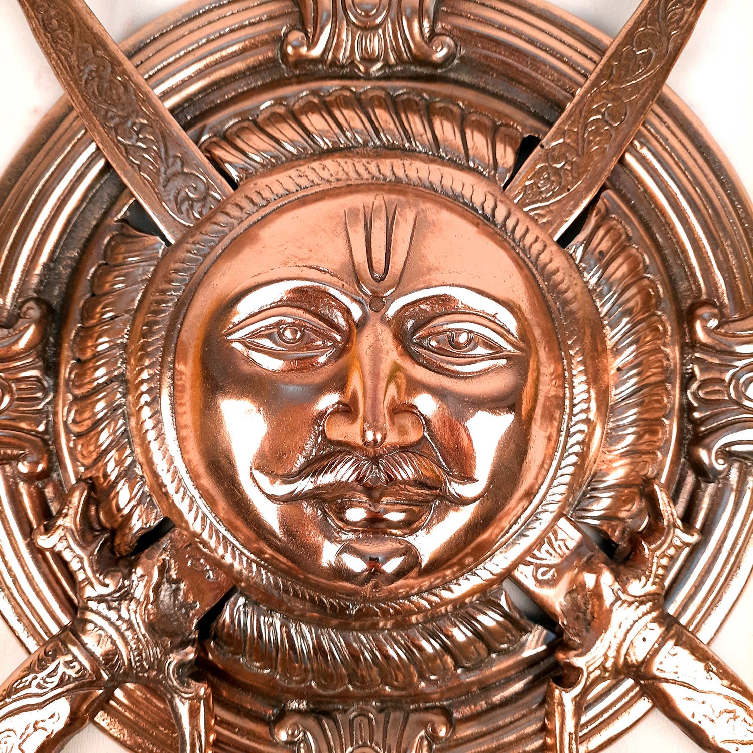 Dhal Talwar Wall Hanging | Sword & Shield Wall Mount Hangings - For Home, Living Room, Wall Decor & Gifts - Apkamart