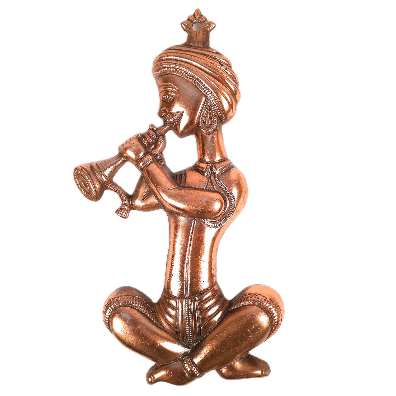 Wall Hanging Musician Design | Metal Wall Mount Showpiece Hangings - For Home, Living Room, Bedroom, Hall, Entrance Decor | Housewarming & Wedding Gift - 12 Inch - Apkamart