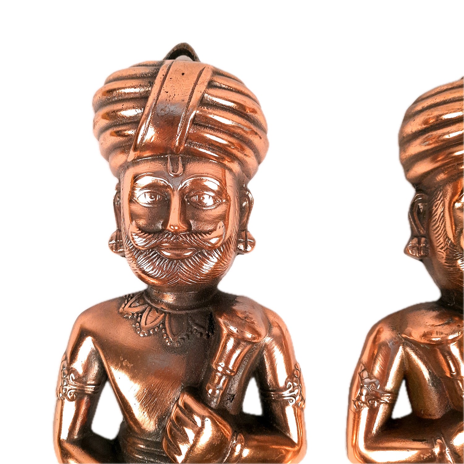 Wall Hanging Darbaan Set | Metal Wall Art - For Home, Living Room, Bedroom, Drawing Room, Entrance, Hotel, Restaurant Decor & Gifts - 18 Inch