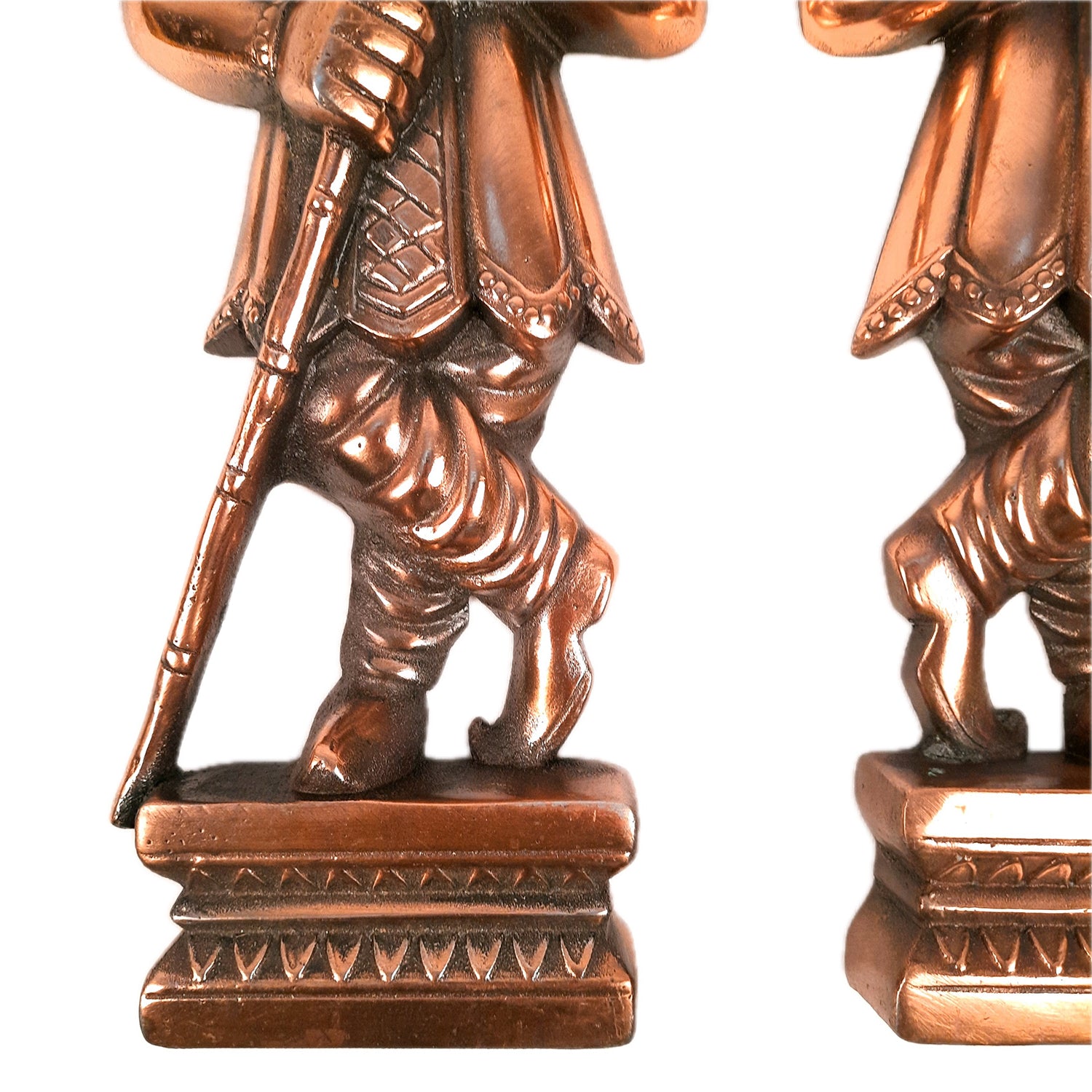 Wall Hanging Darbaan Set | Metal Wall Art - For Home, Living Room, Bedroom, Drawing Room, Entrance, Hotel, Restaurant Decor & Gifts - 18 Inch - Apkamart