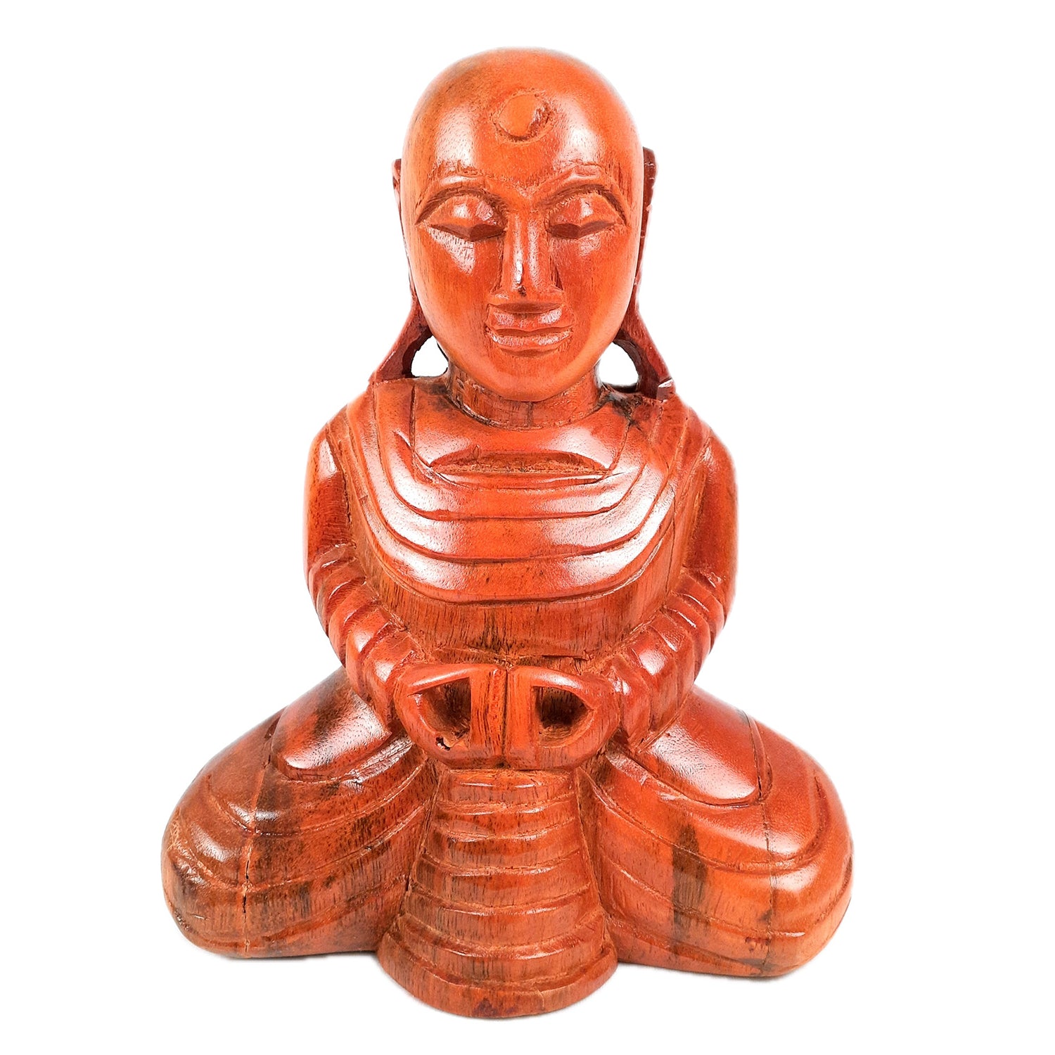 Buddha Statue | Lord Gautam Buddha in Meditation Idol Showpiece - For Living room, Home, Table, Shelf, Office Decor & Gift - 12 Inch - Apkamart