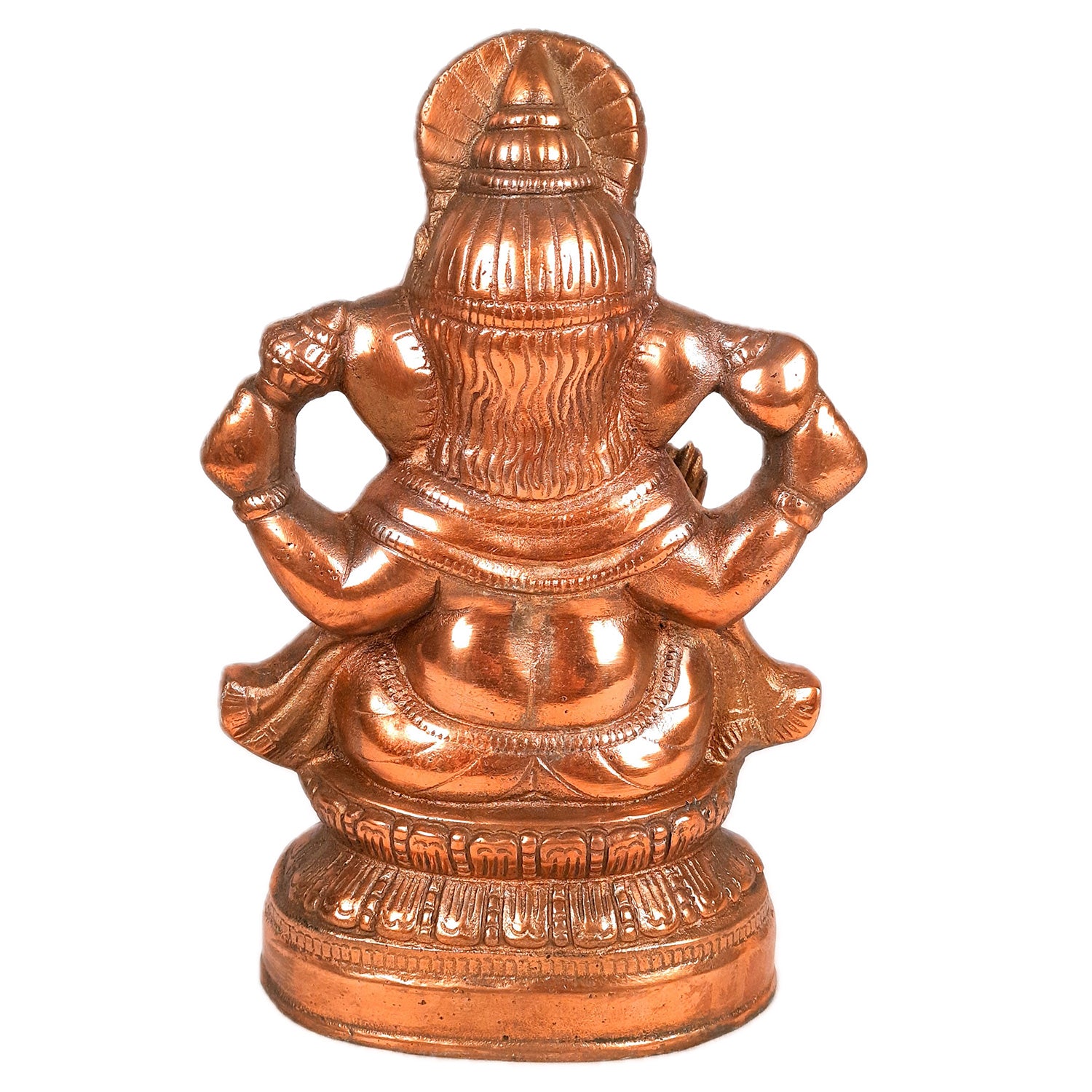 Ganesh Statue | Lord Ganesha Idol - for Home, Puja, Living Room, Entrance & Office Decor | Antique Idol for Religious & Spiritual Decor - 13 Inch - Apkamart
