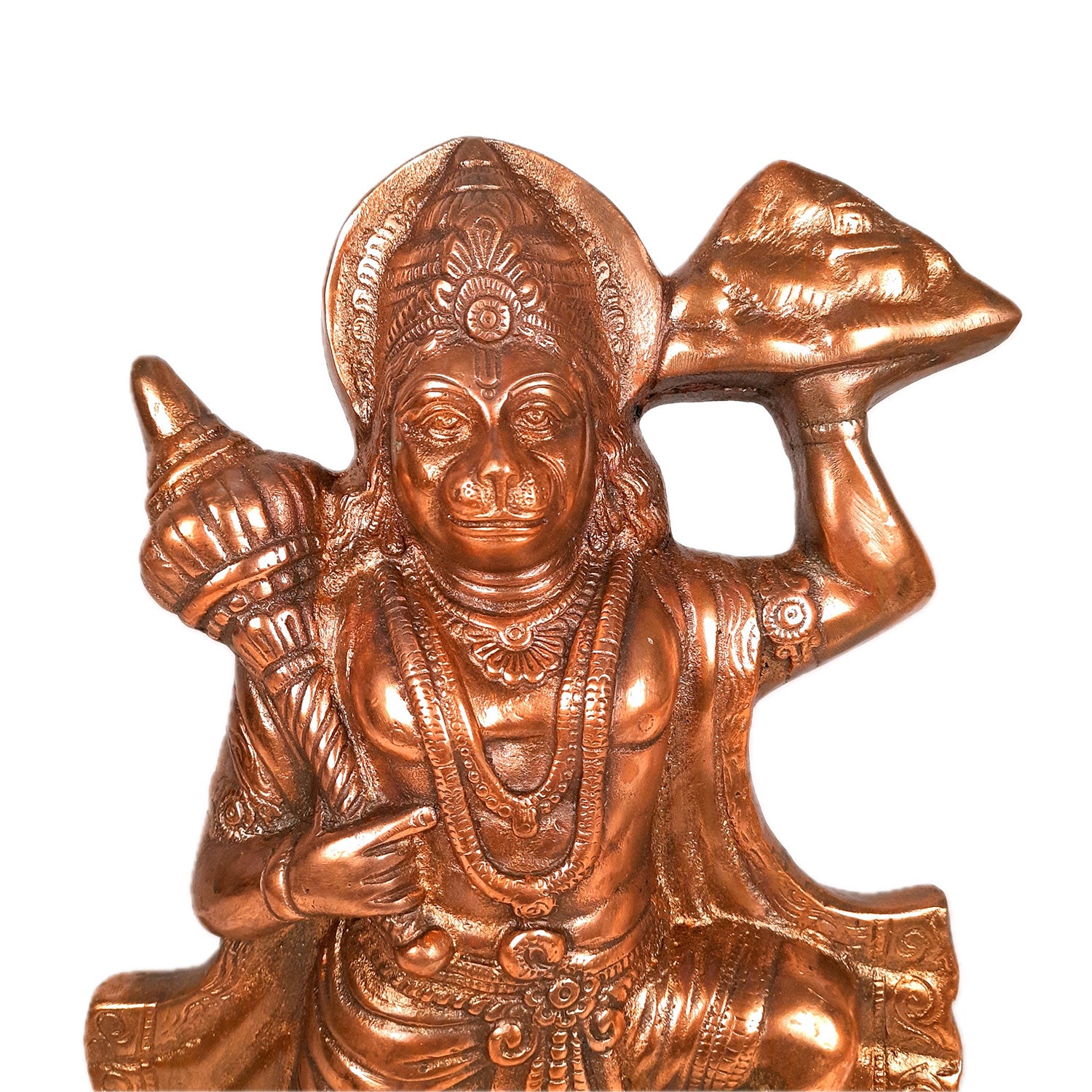 Lord Hanuman Statue | Bajarangbali Idol Murti | Religious & Spiritual Art - for Puja, Home, Entrance & Living Room - Apkamart