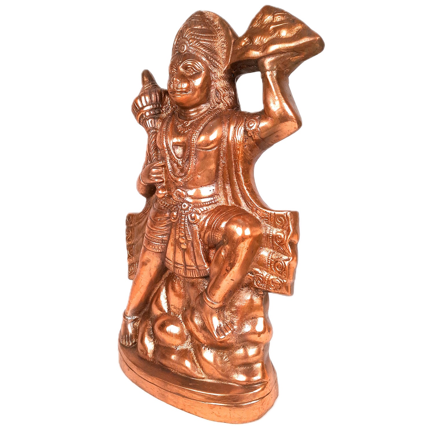 Lord Hanuman Statue | Bajarangbali Idol Murti | Religious & Spiritual Art - for Puja, Home, Entrance & Living Room - Apkamart