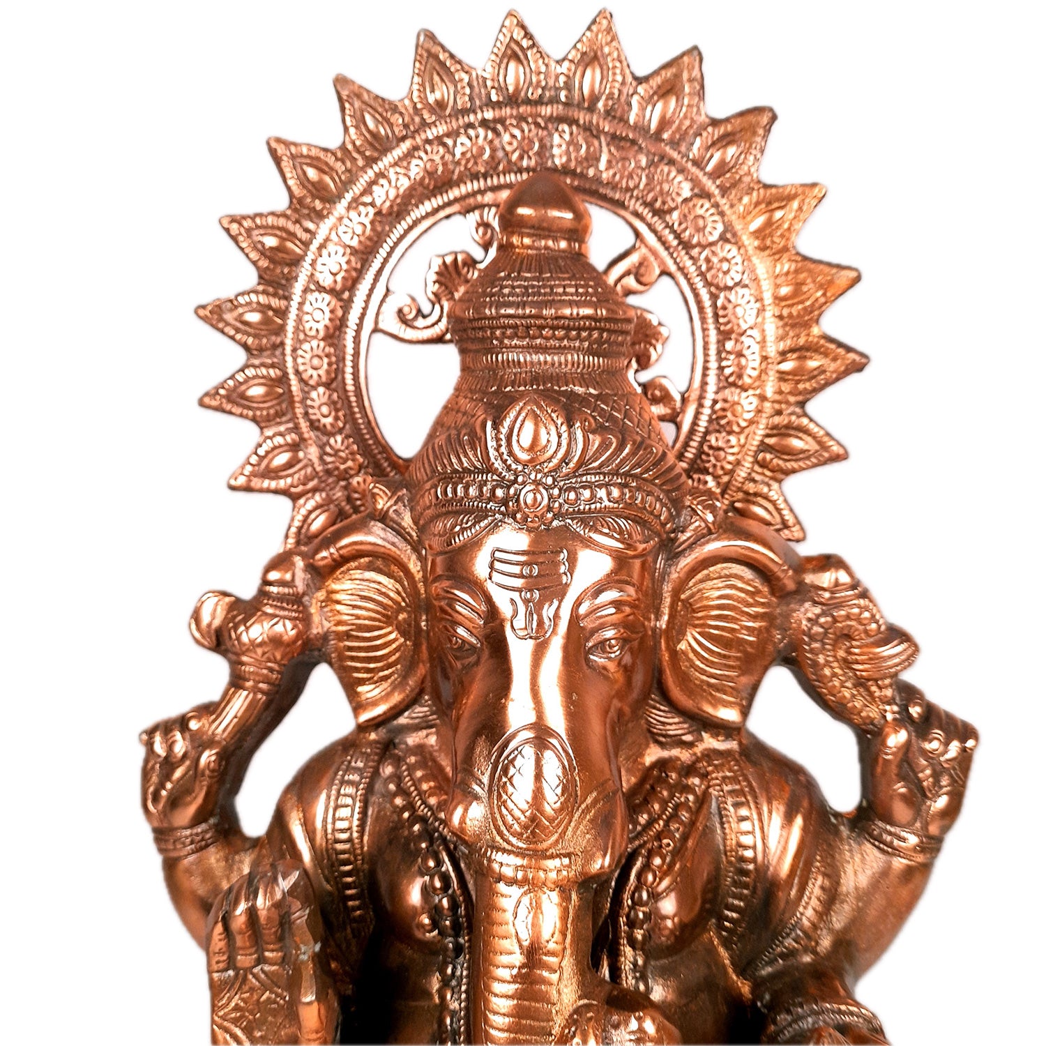 Ganesh Idol | Lord Ganesha Statue Murti |Religoius & Spiritual Art - For Puja, Home & Entrance Living Room Decor & Gift - 21 Inch - Apkamart
