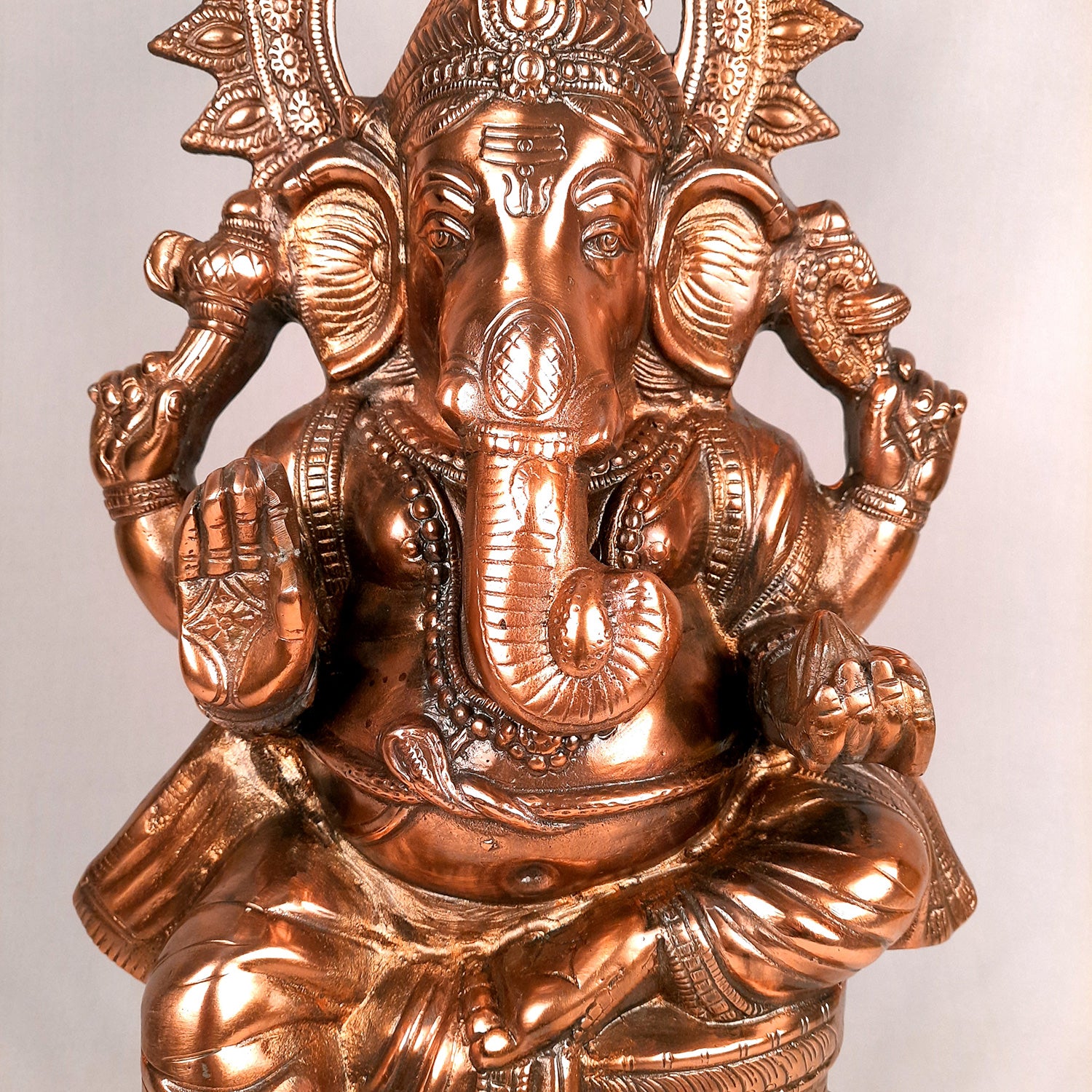 Ganesh Idol | Lord Ganesha Statue Murti |Religoius & Spiritual Art - For Puja, Home & Entrance Living Room Decor & Gift - 21 Inch - Apkamart