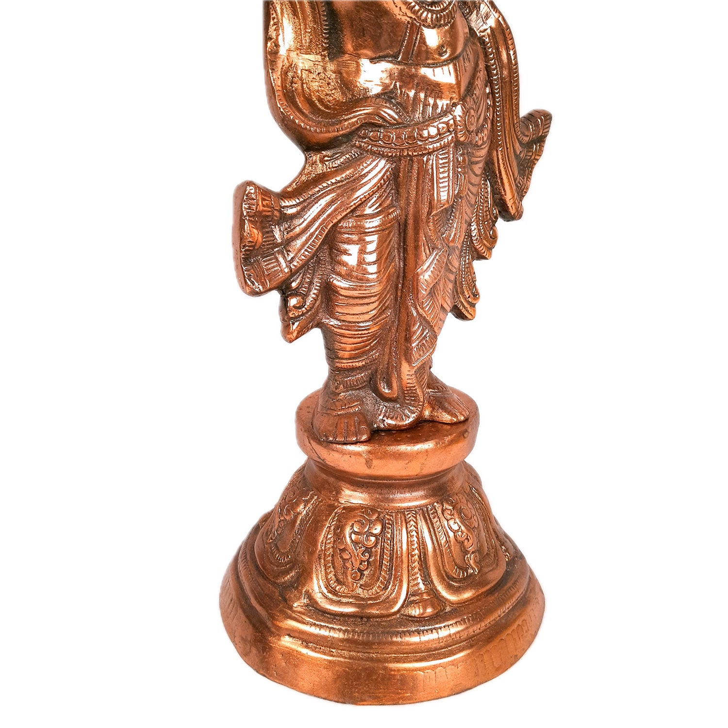Shri Krishna Statue | Lord Krishna Idol Big | Religious & Spiritual Art Sculpture - for Gift, Home, Living Room, Office, Puja Room Decoration - 24 inch - Apkamart